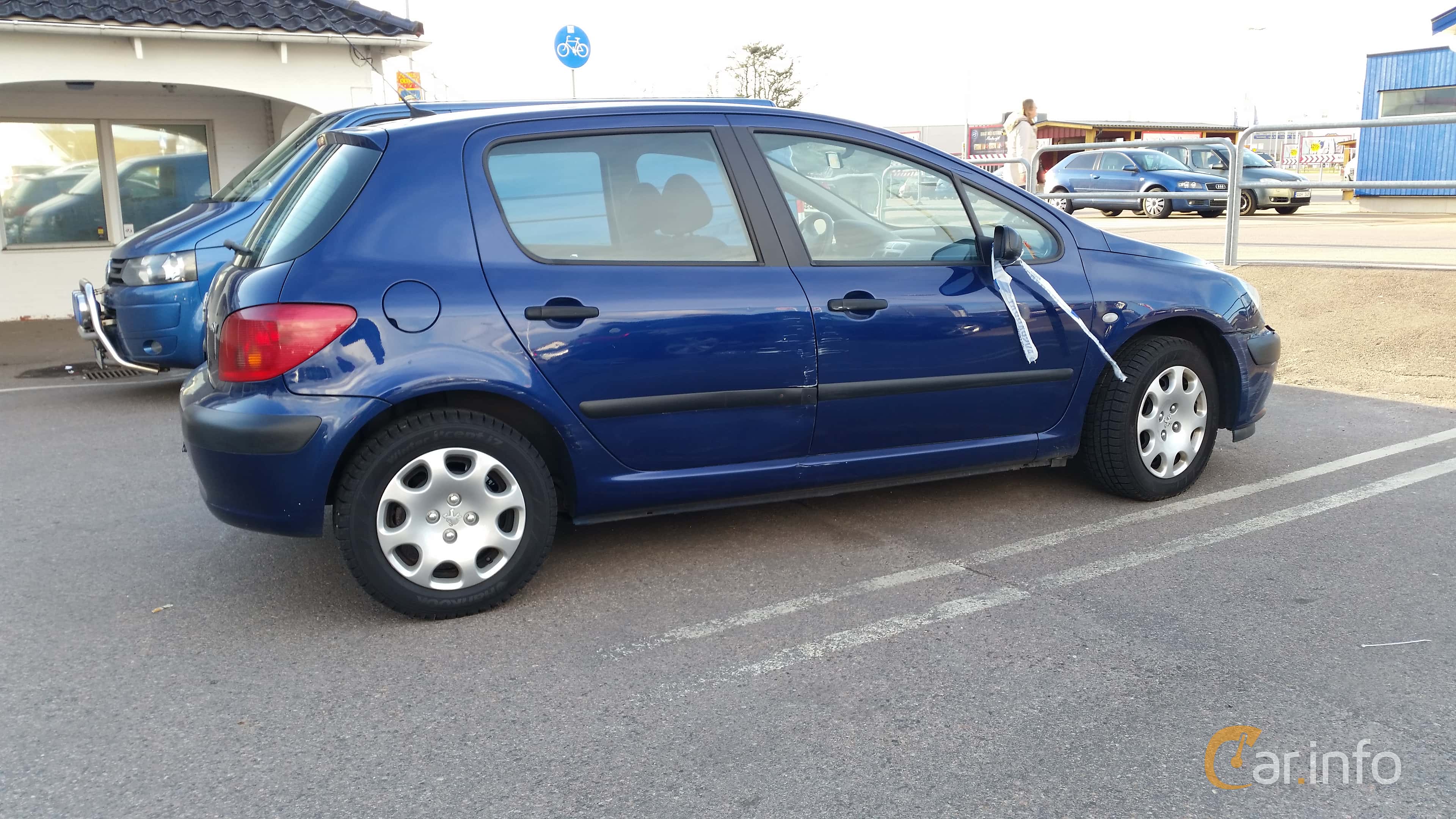Peugeot 307 5-door 1.6 109hp, 2004