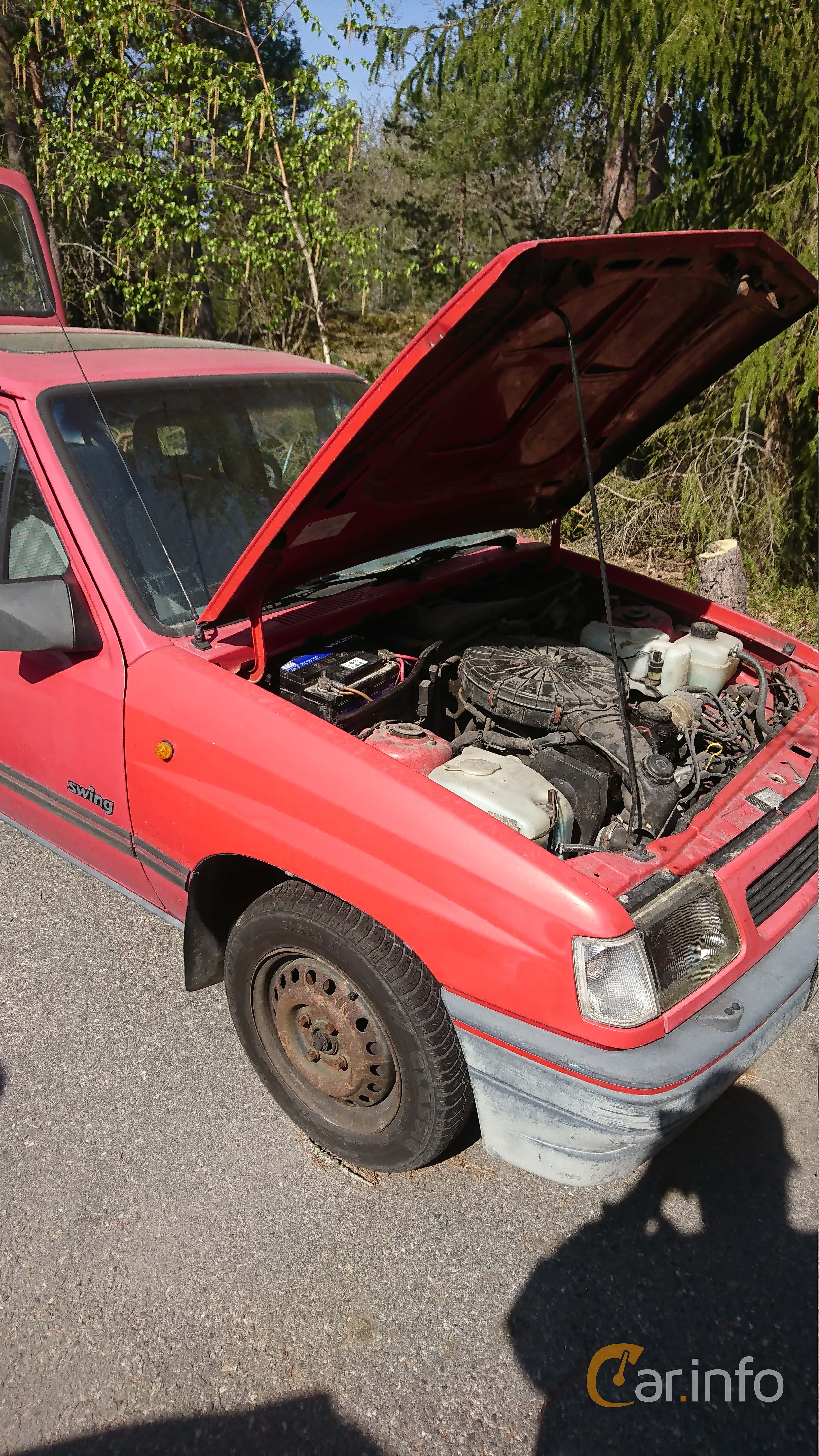 Opel Corsa 3-door 1.5 D Manual, 50hp, 1987