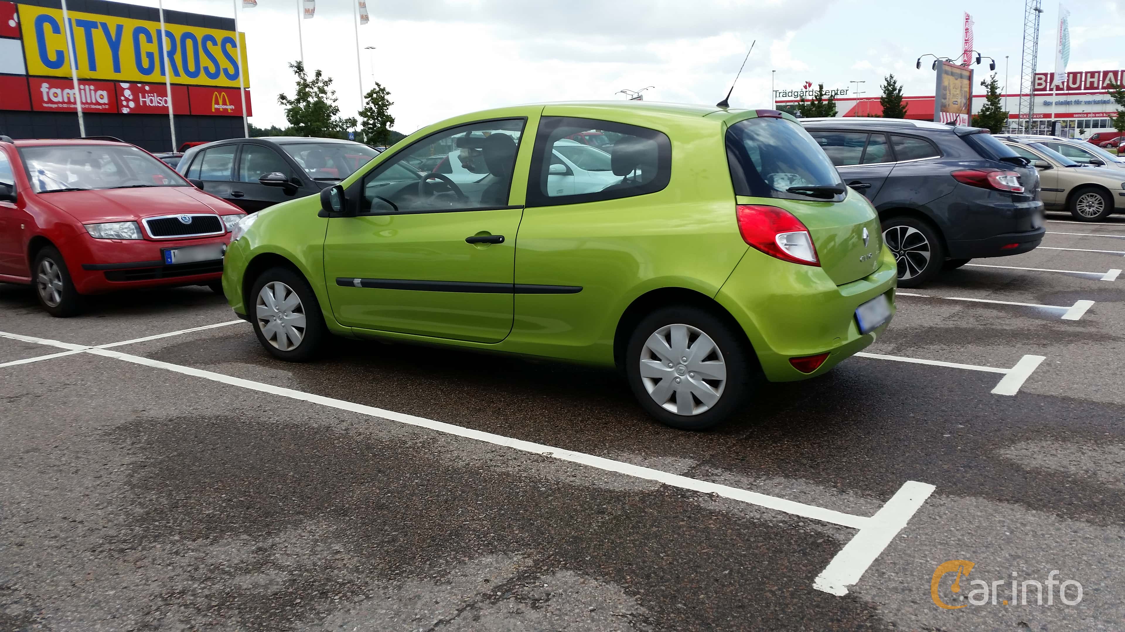 Renault Clio 3-door Hatchback 1.2 Automatic, 75hp, 2014