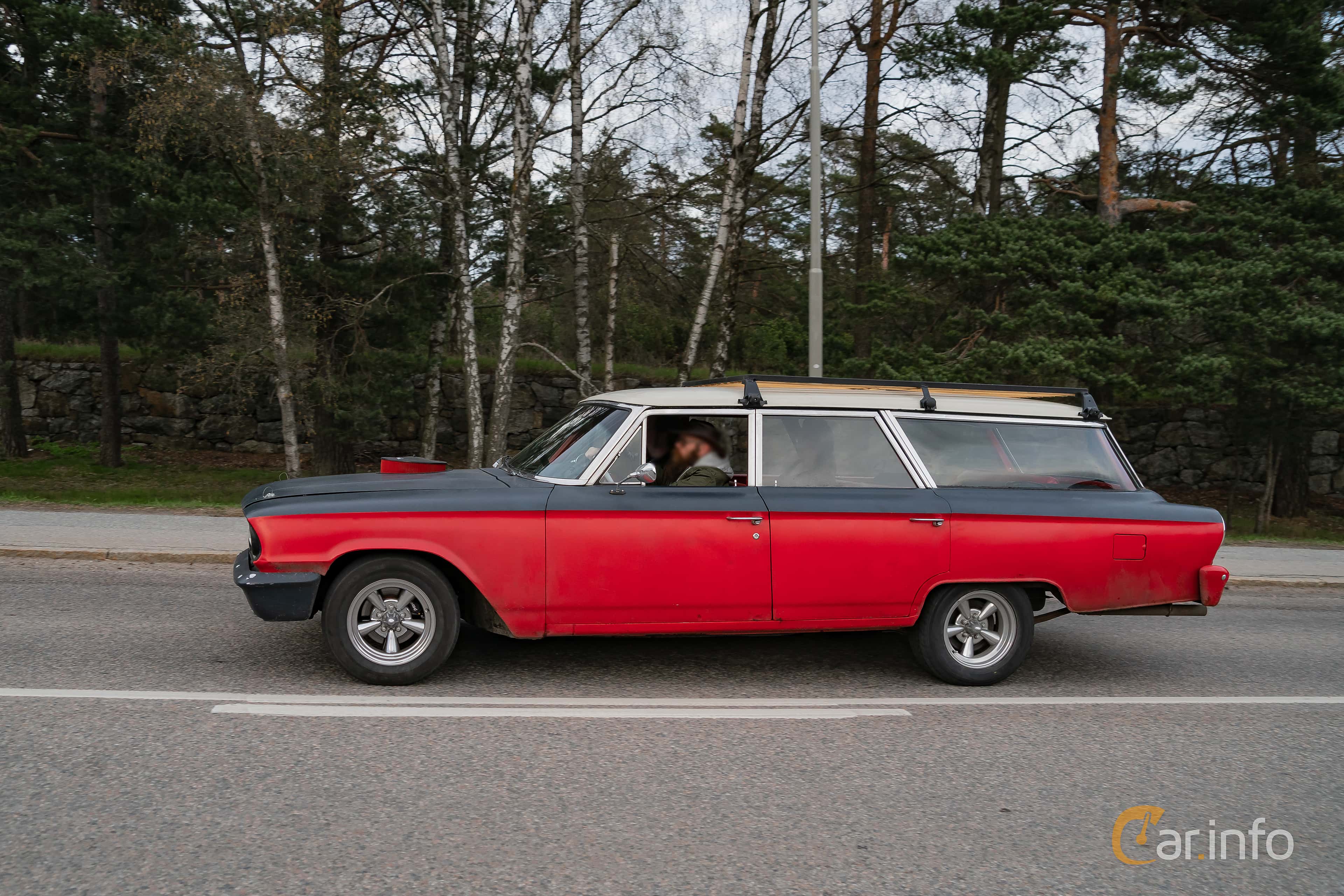 Ford Country Sedan 2-seat 3.7 Manual, 140hp, 1963
