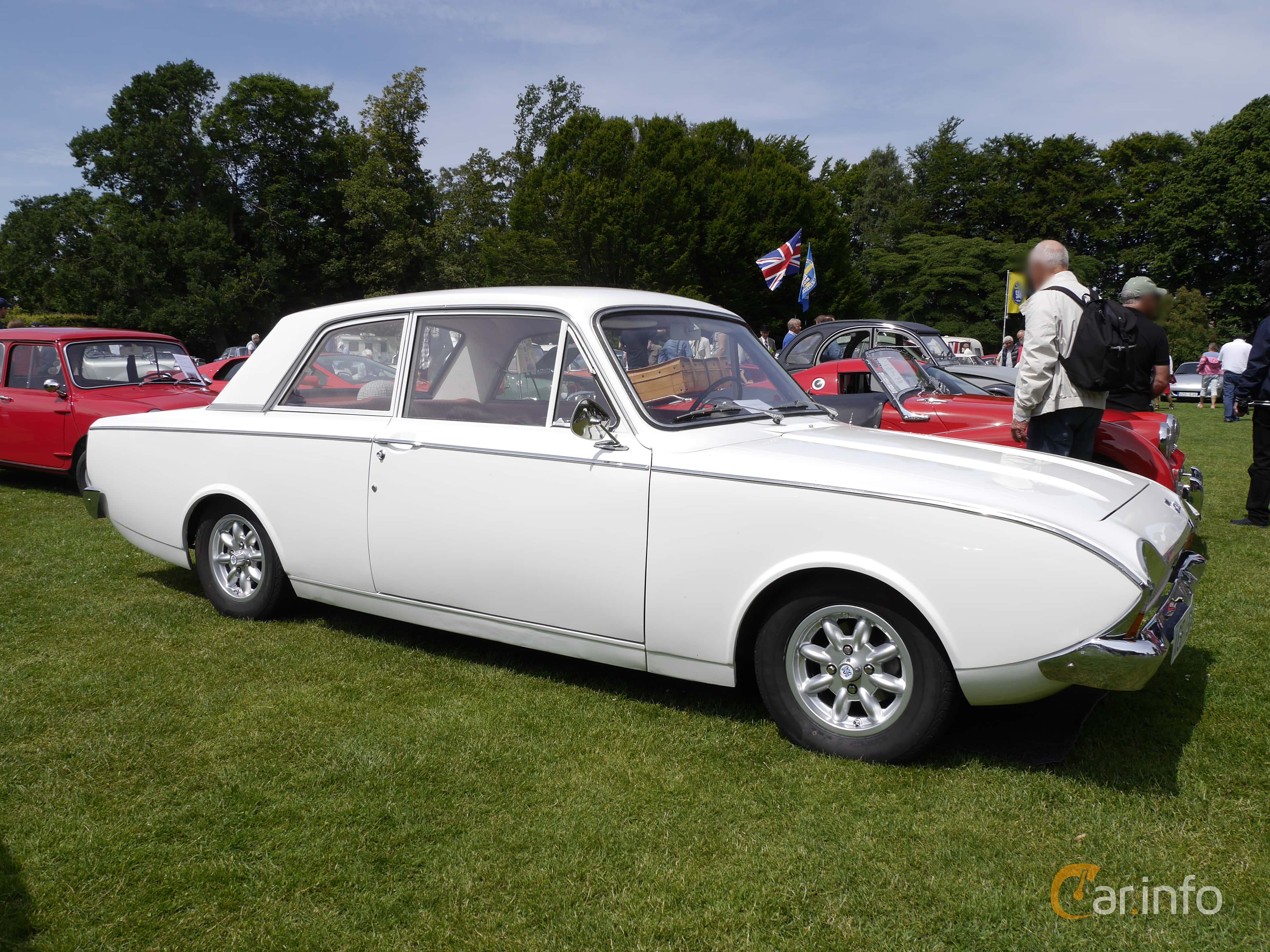 Ford Consul Corsair 2-door Sedan 1.5 Manual, 60hp, 1965