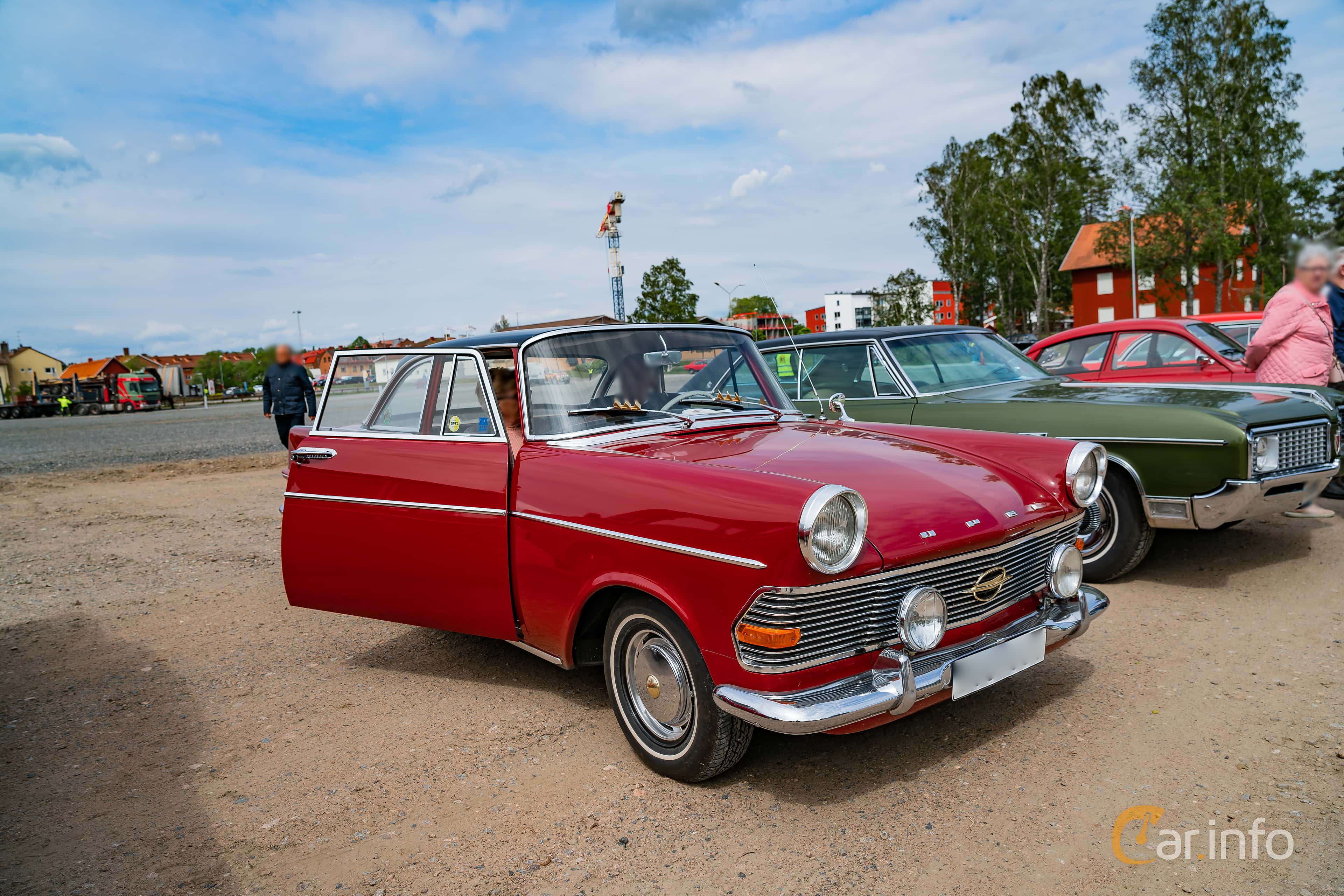 Opel Rekord Coupé generation P2 1.7 Manual, 3-speed