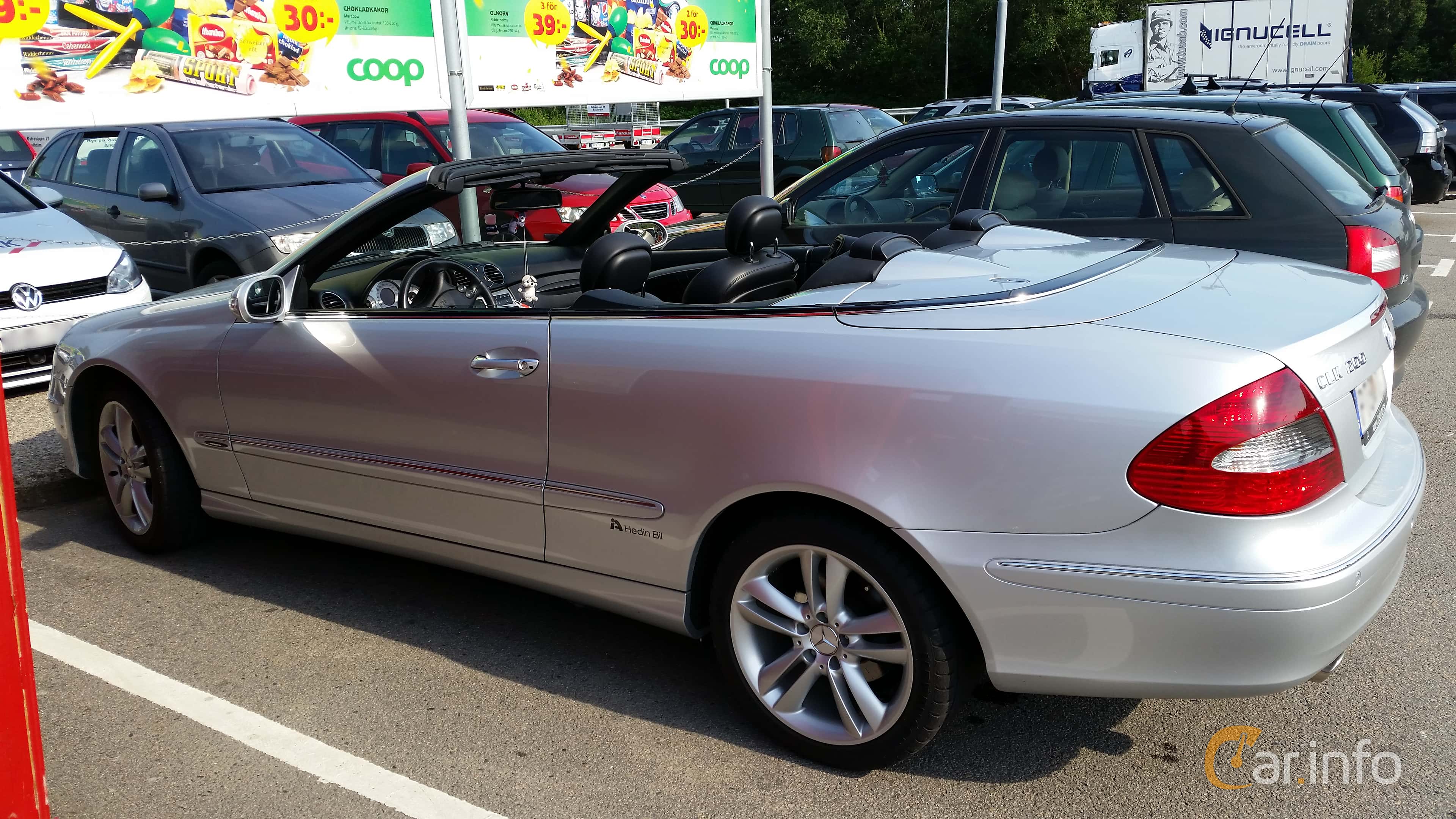 Mercedes-Benz CLK 200 Kompressor Cabriolet  163hp, 2006