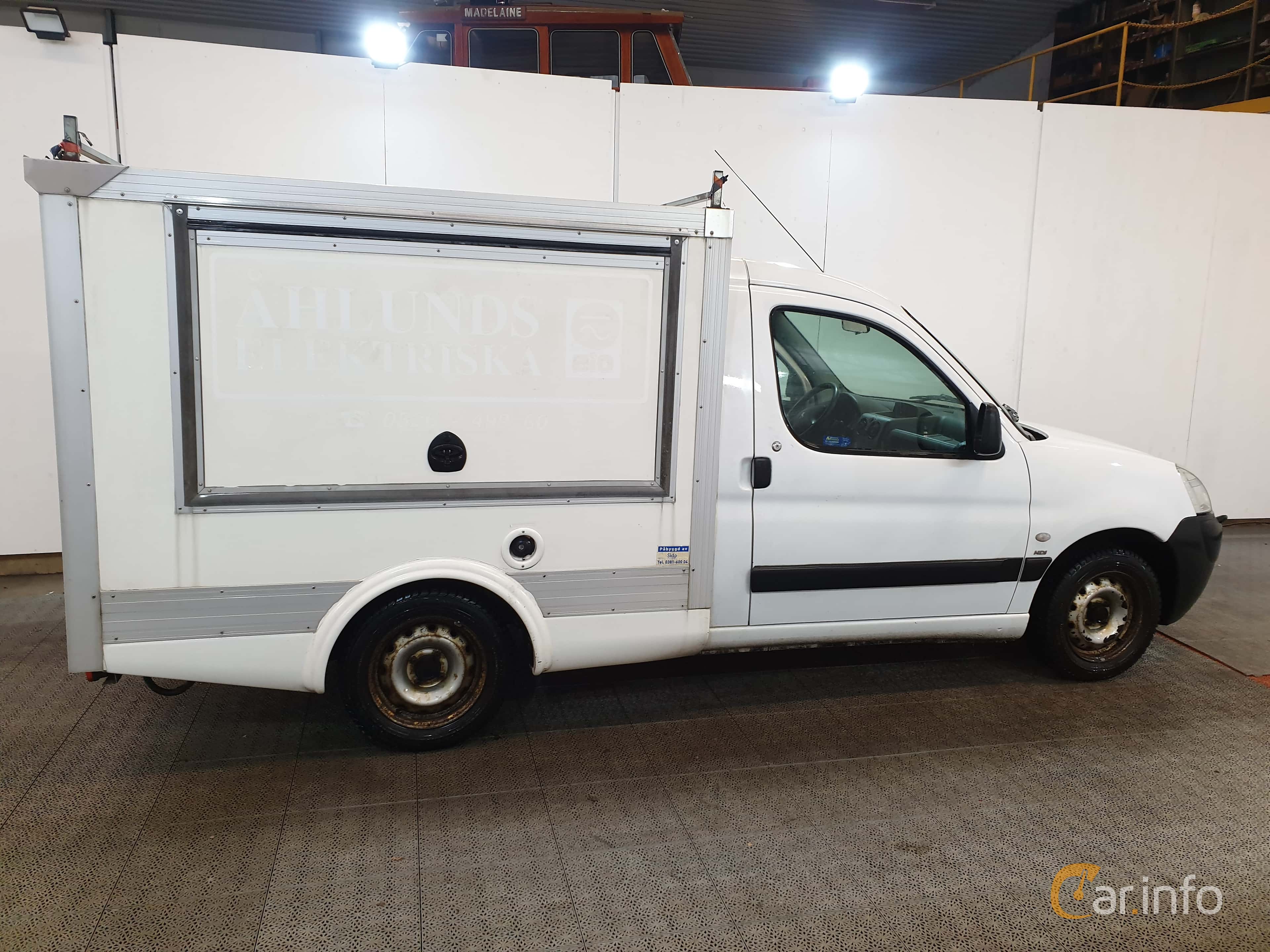 Peugeot Partner Pickup 2.0 HDi Manual, 90hp, 2004