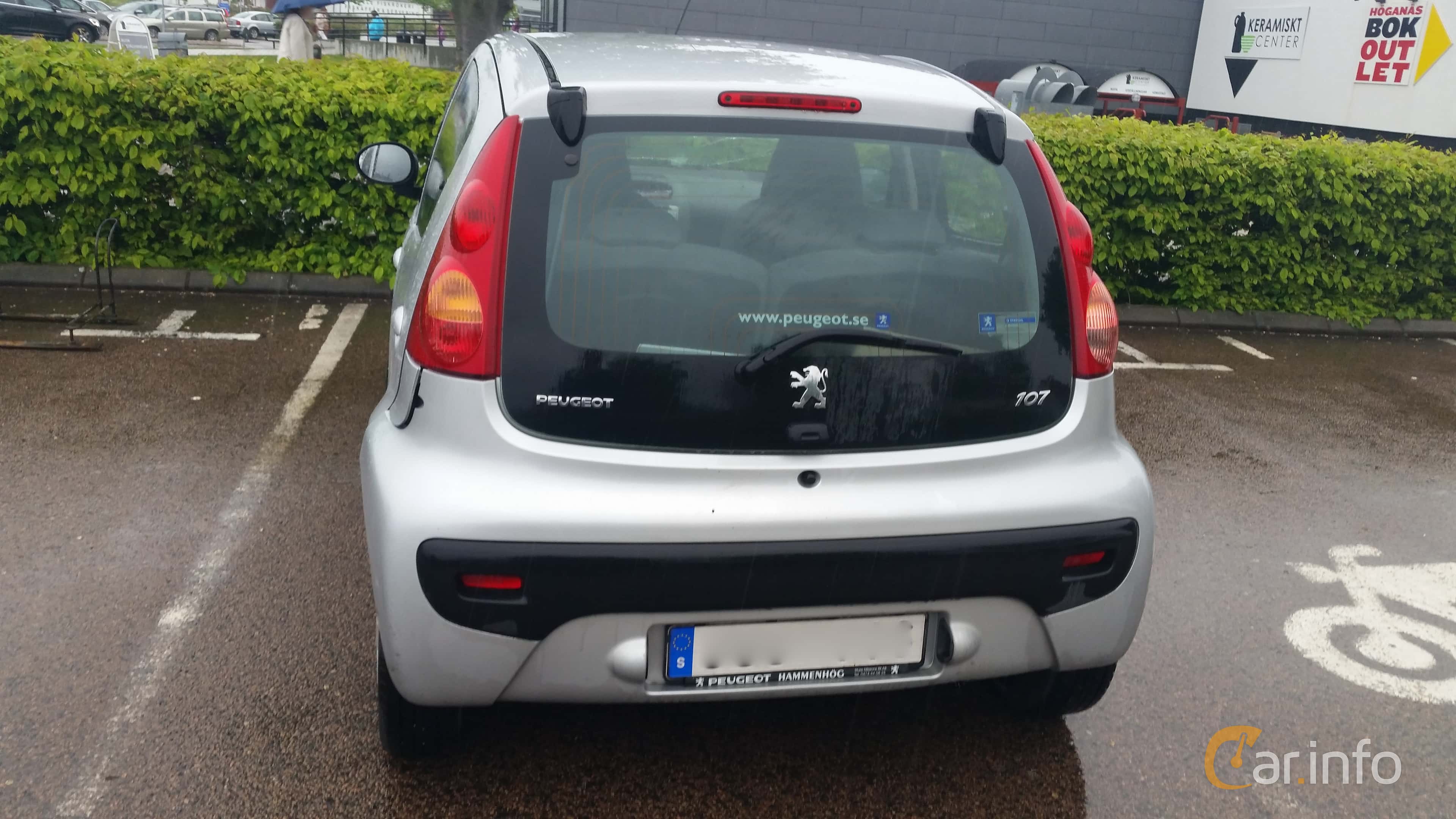 Peugeot 107 5-door 1.0 2-Tronic, 68hp, 2007