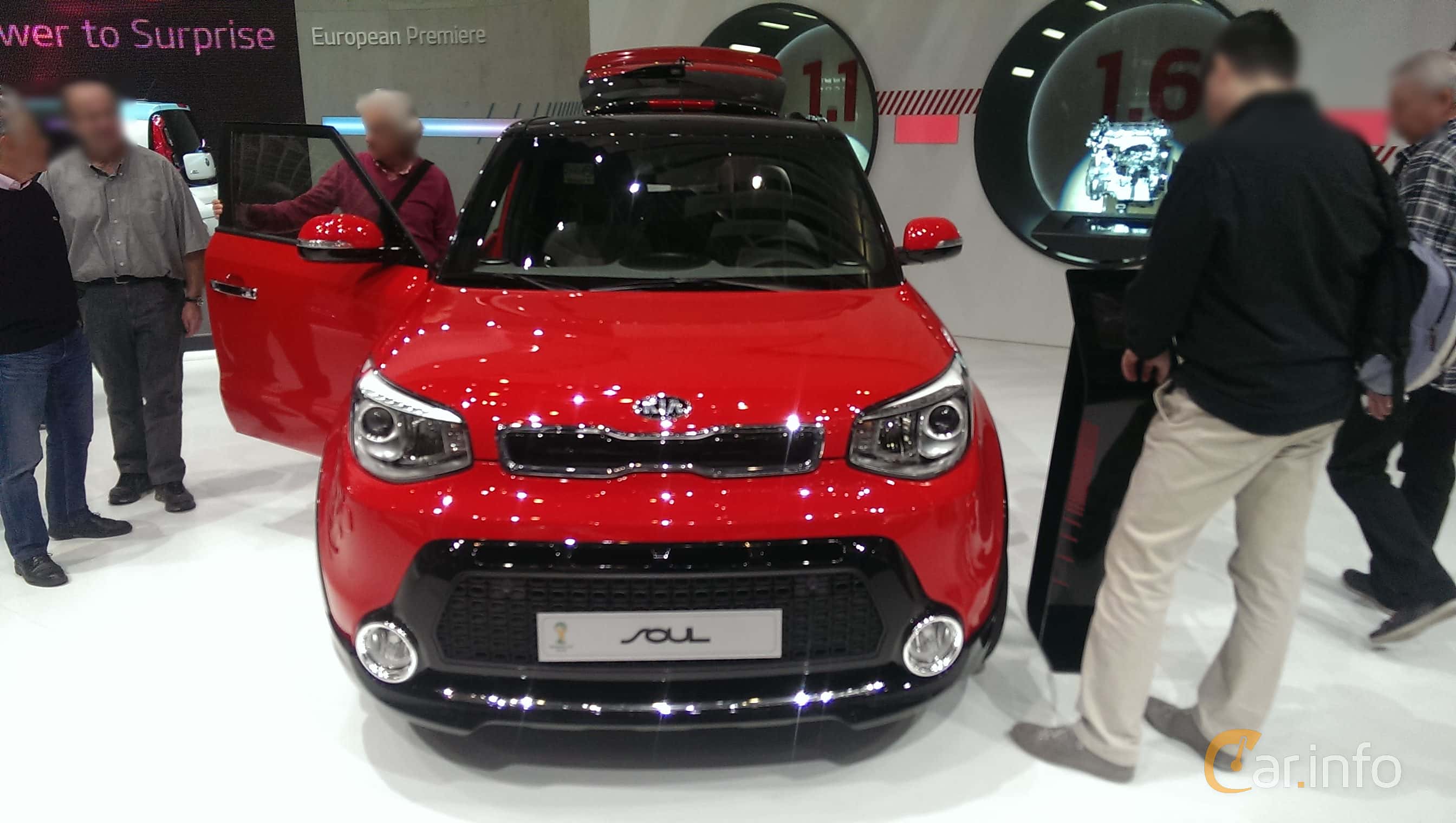 Kia Soul EV 27 kWh Single Speed, 110hp, 2015