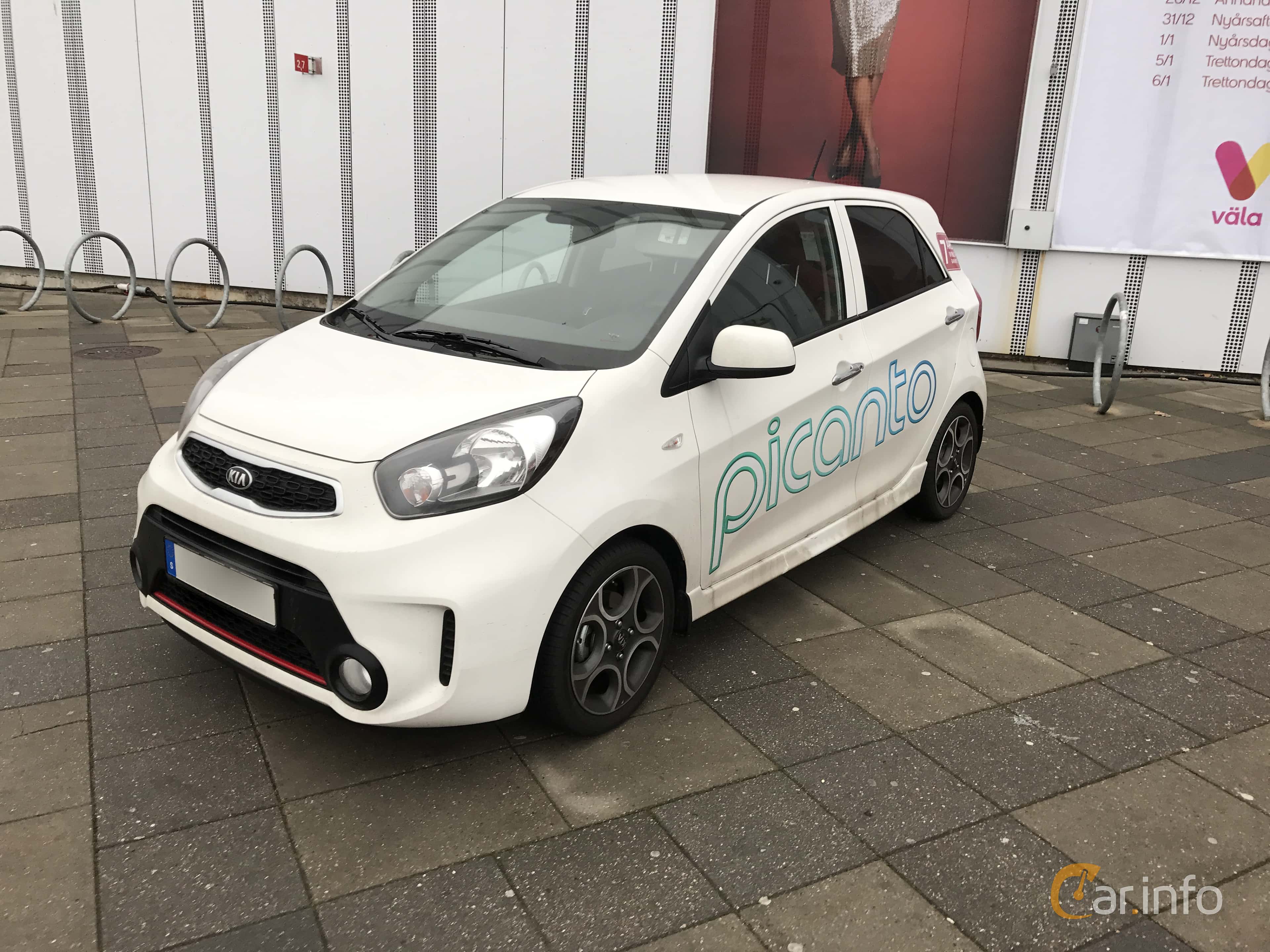 Kia Picanto 5-door 1.0 Manual, 69hp, 2017