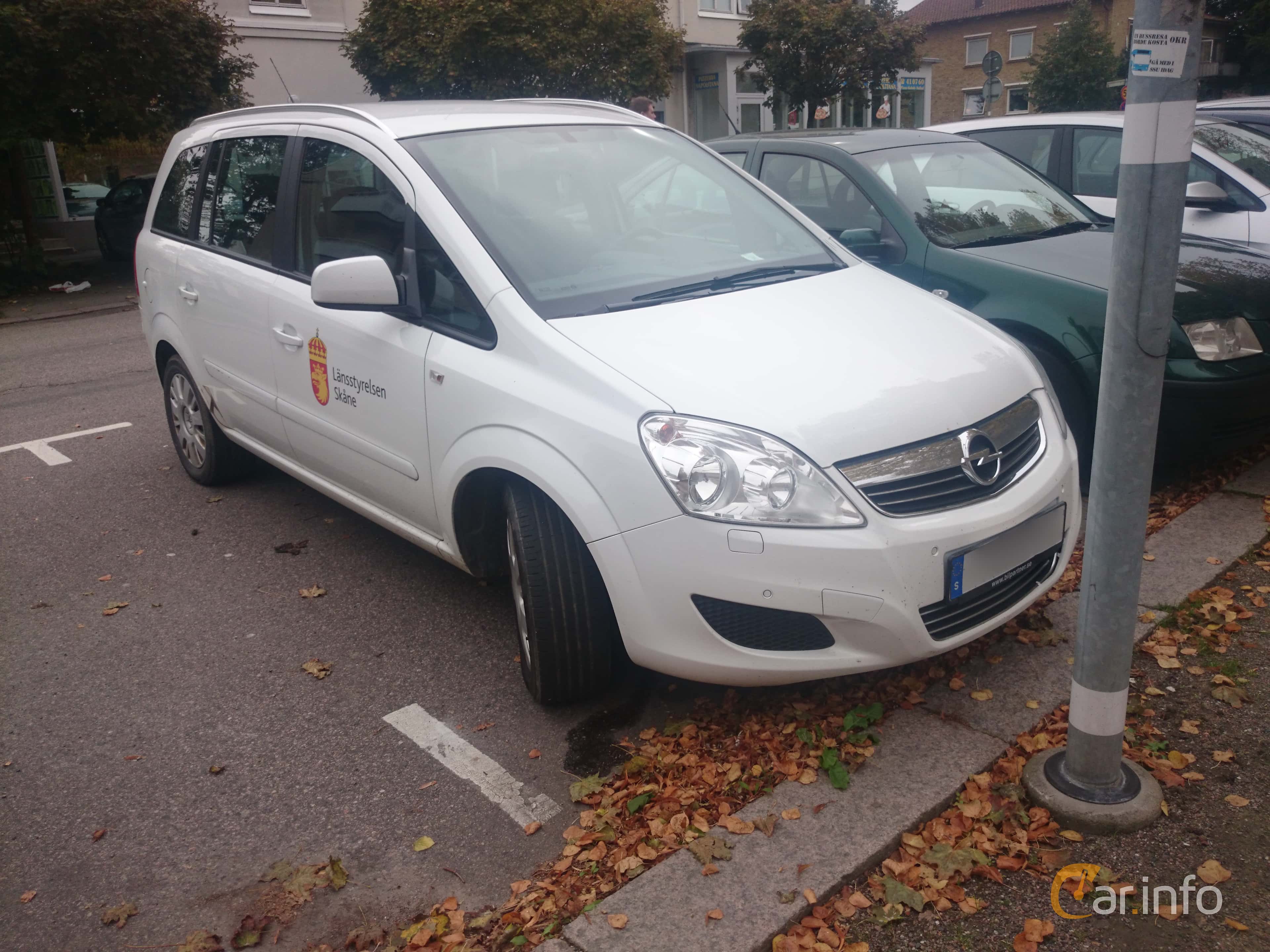 Opel Zafira 1.6 CNG ecoFLEX Turbo Manual, 150hp, 2012