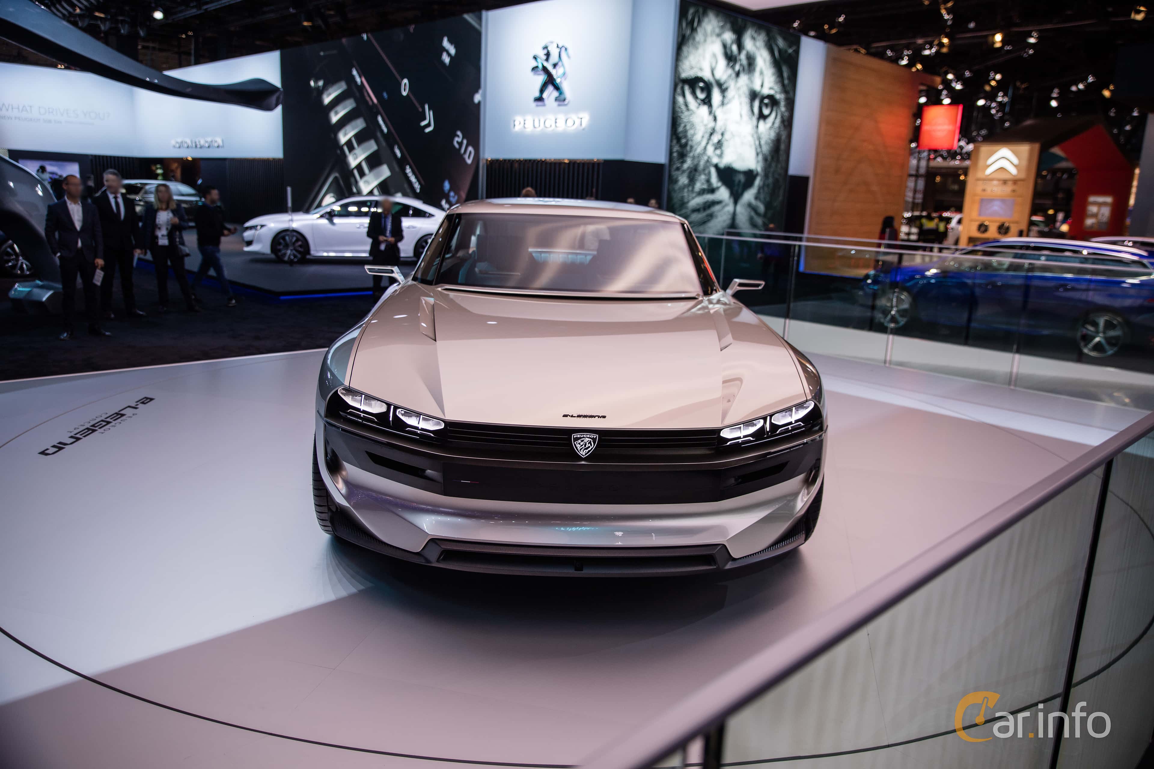 Peugeot e-LEGEND 100 kWh AWD Single Speed, 462hp, 2019