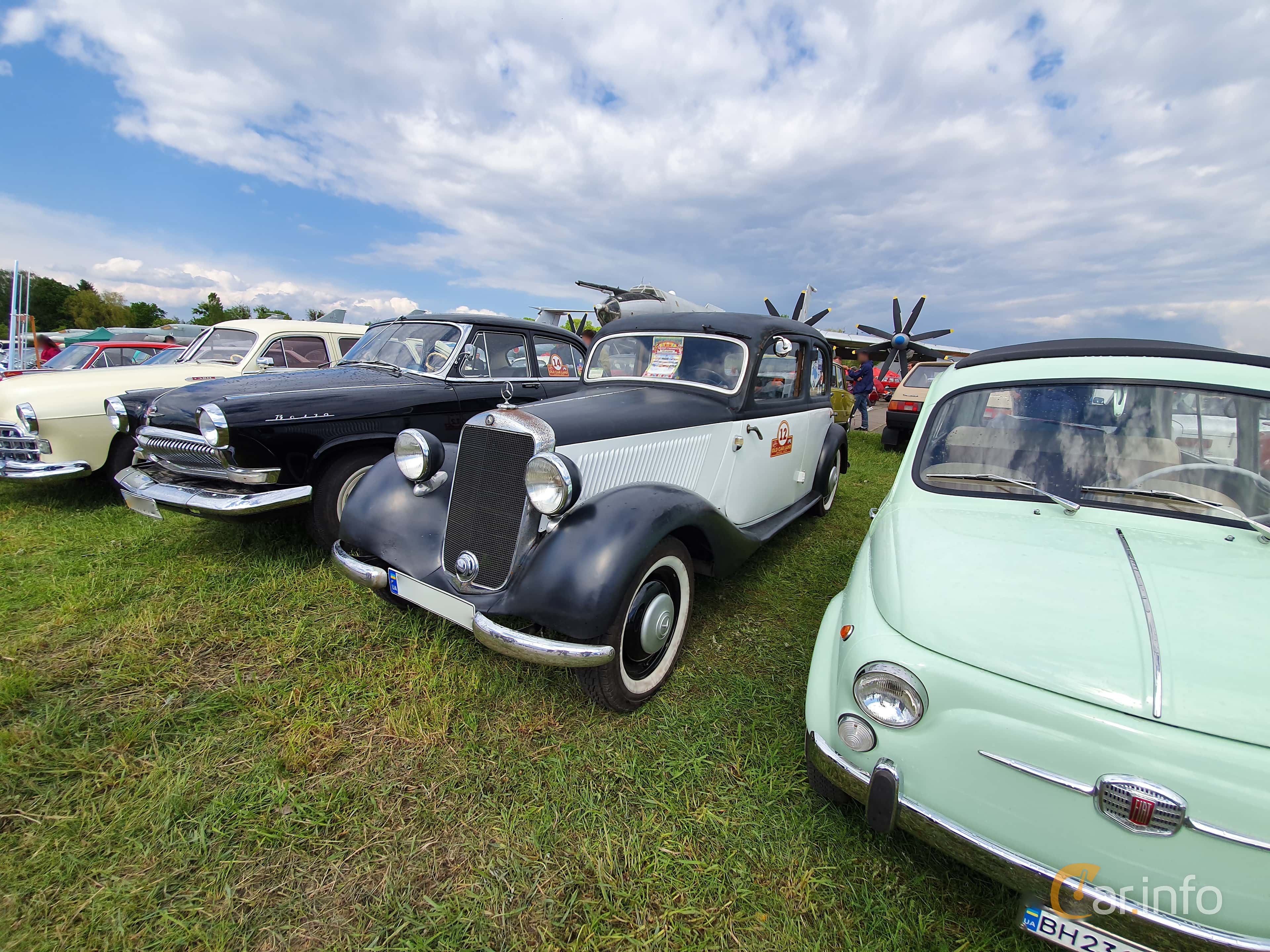 Mercedes-Benz 170 V 4-door Sedan  Manual, 38hp, 1939