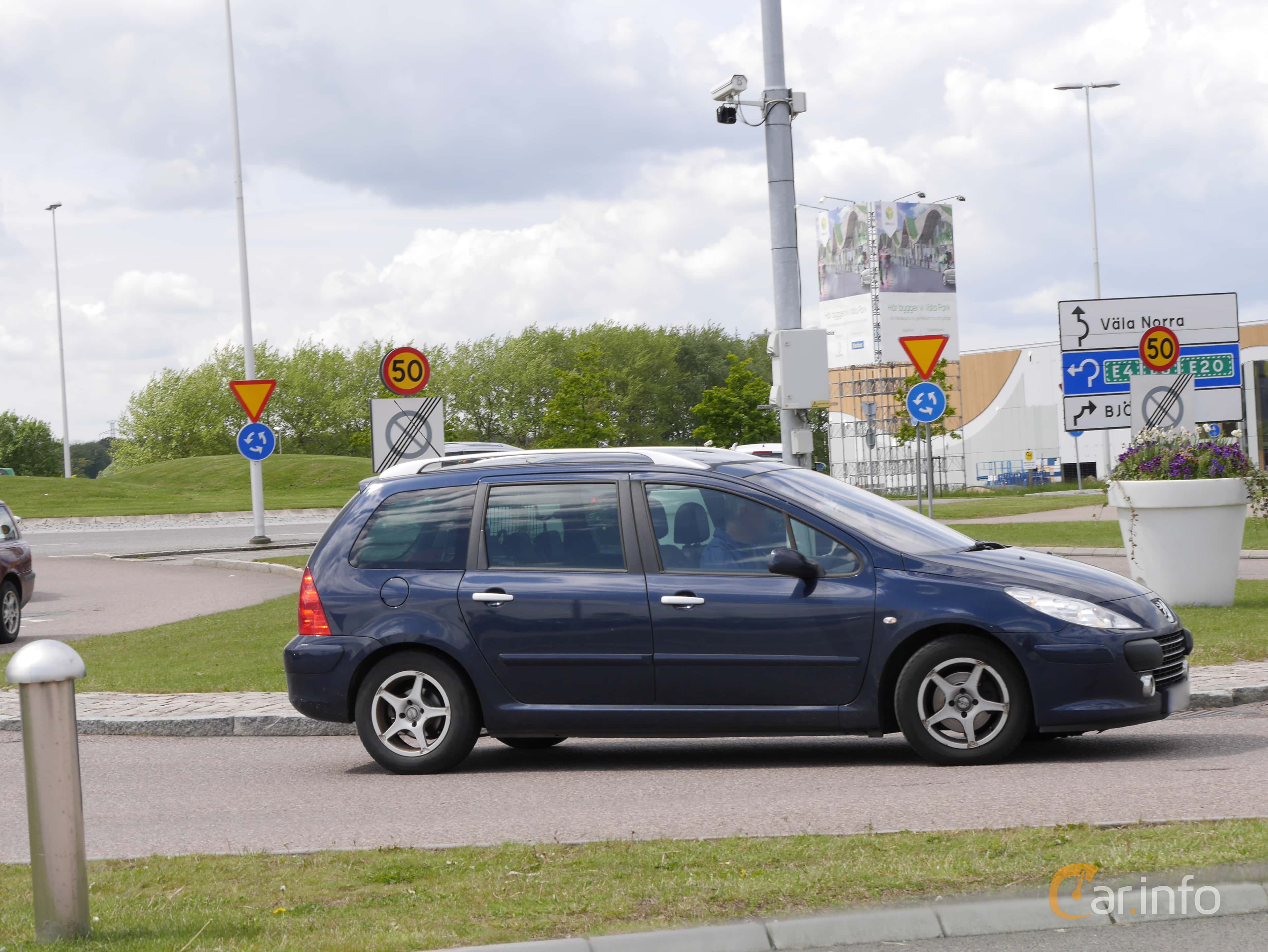 Peugeot 307 SW 1st Generation Facelift 1.6 HDi Manual, 5-speed