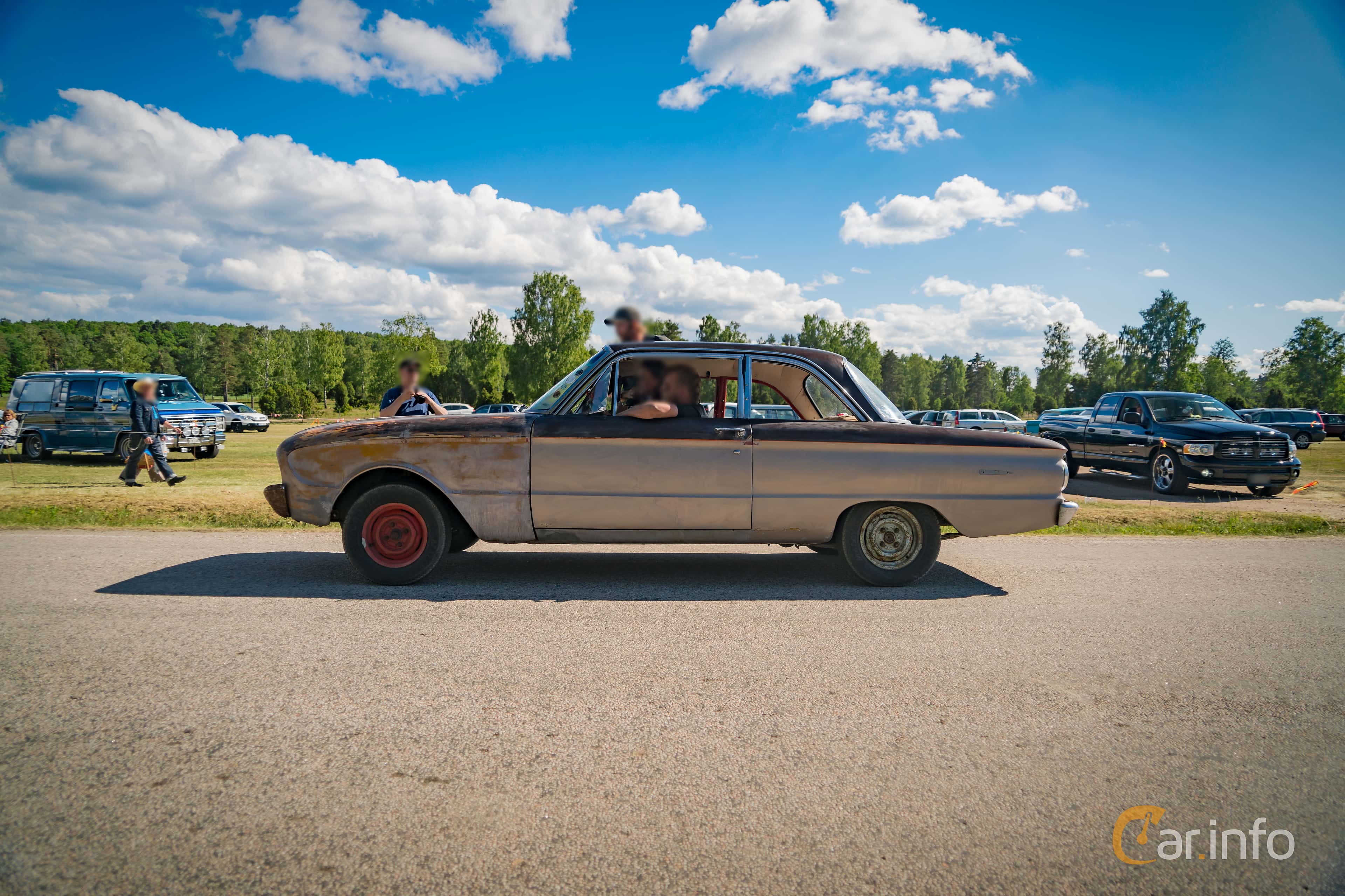 Ford Falcon 2-door Sedan 2.8 Manual, 102hp, 1963