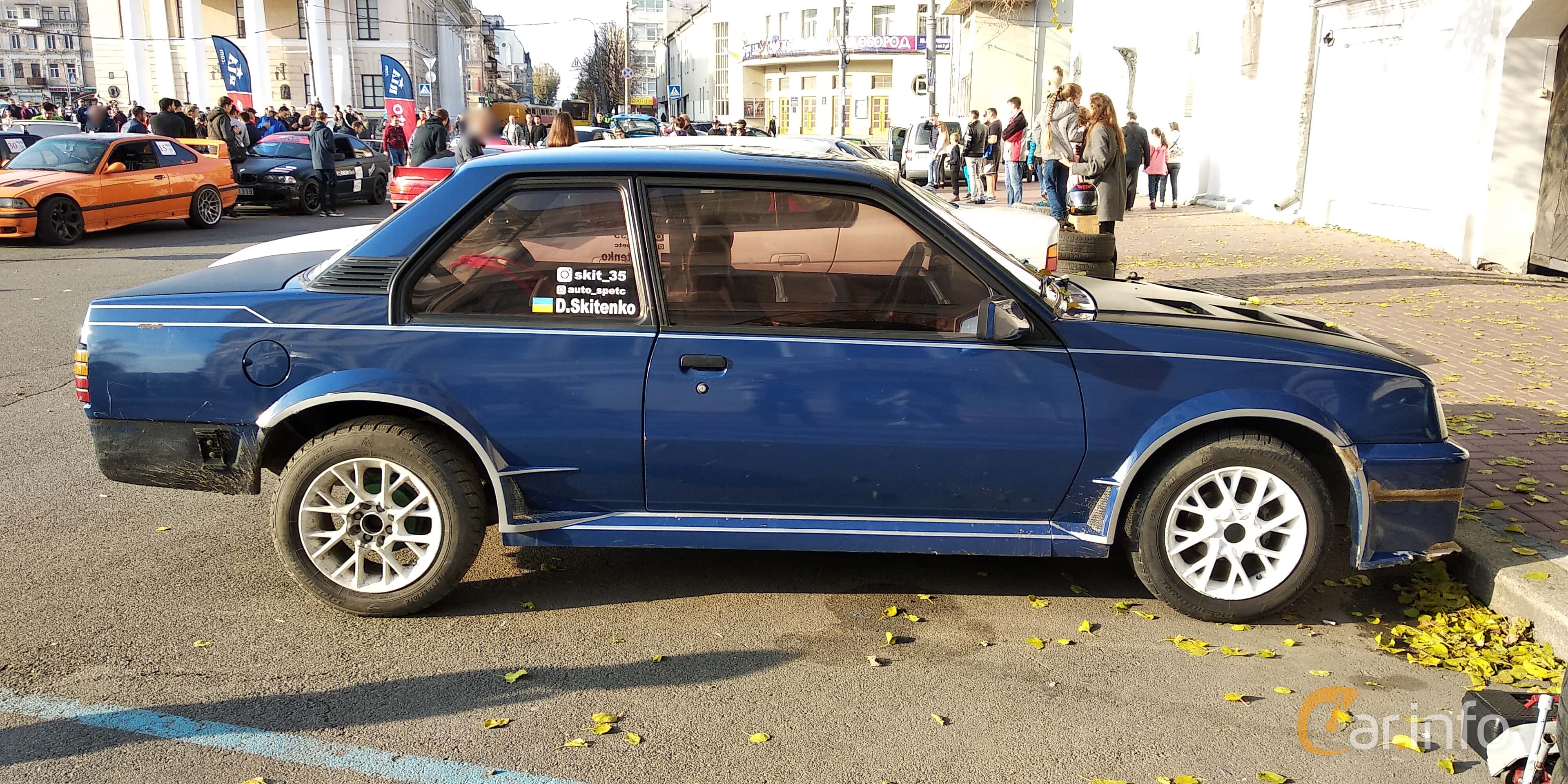Opel Ascona 2-door 2.0 Manual, 116hp, 1989