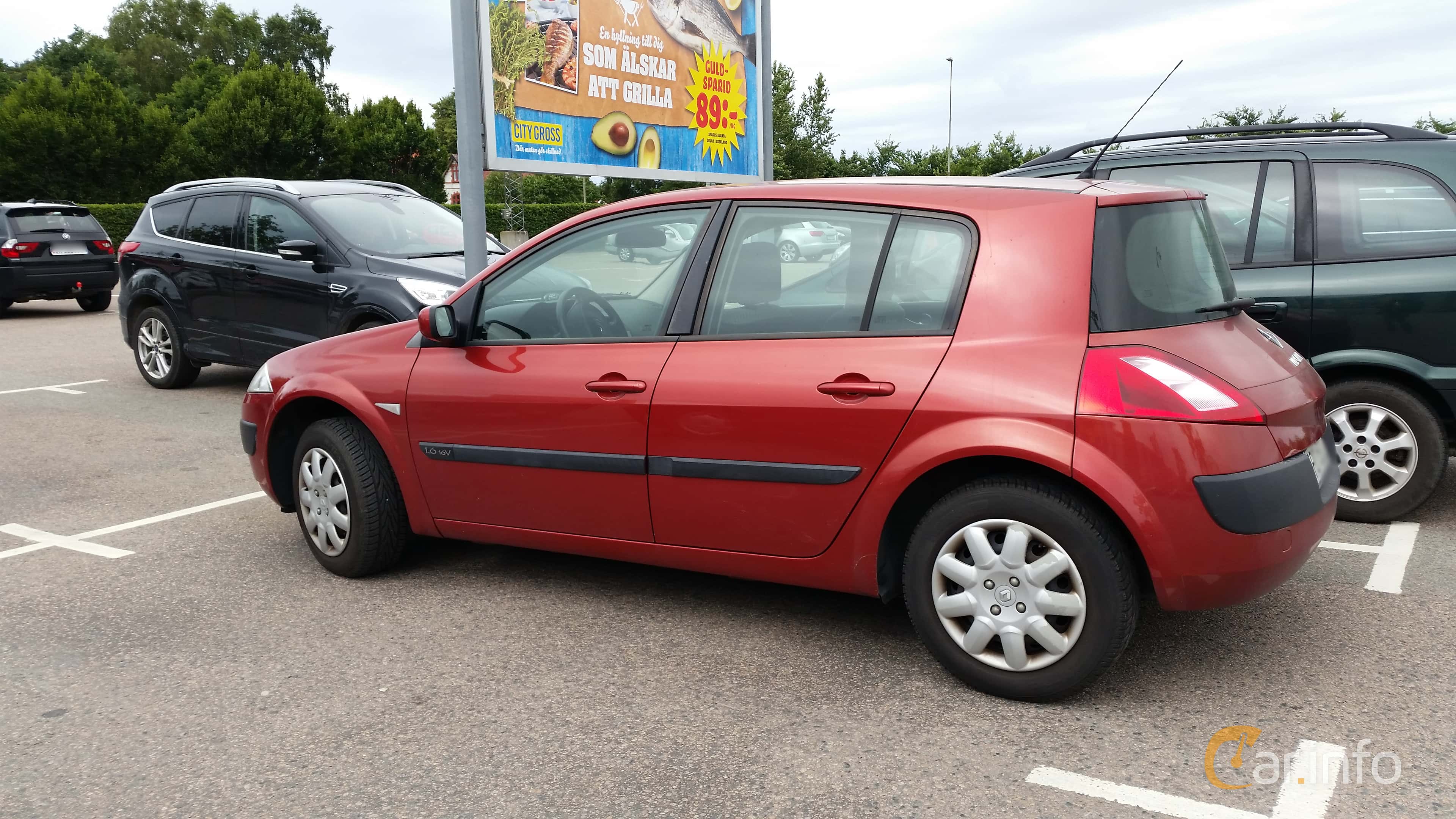 Renault Mégane 5-door generation II (Typ M) 1.6