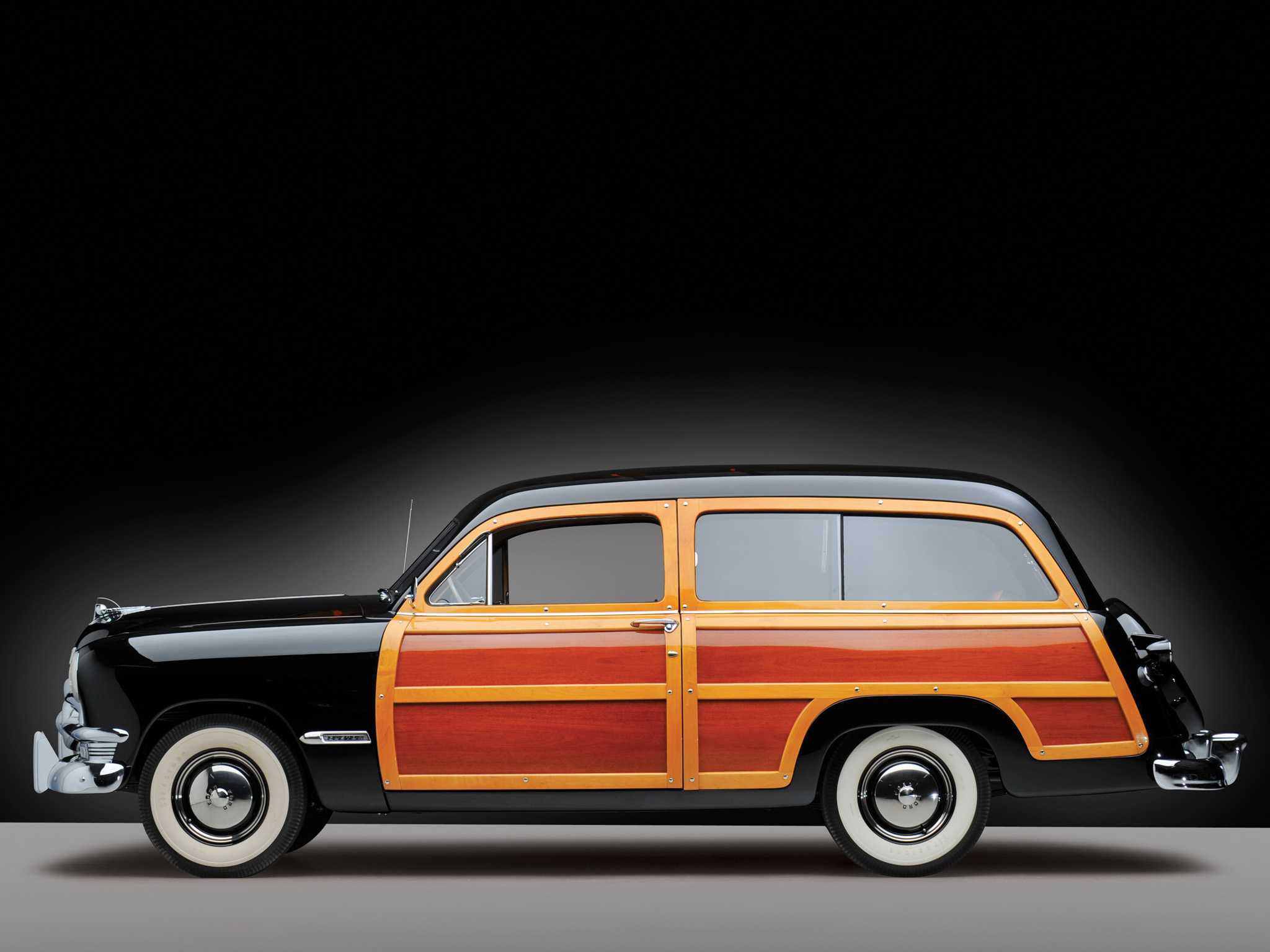 Ford Custom Deluxe Country Squire 3.9 V8 Manual, 102hp, 1950