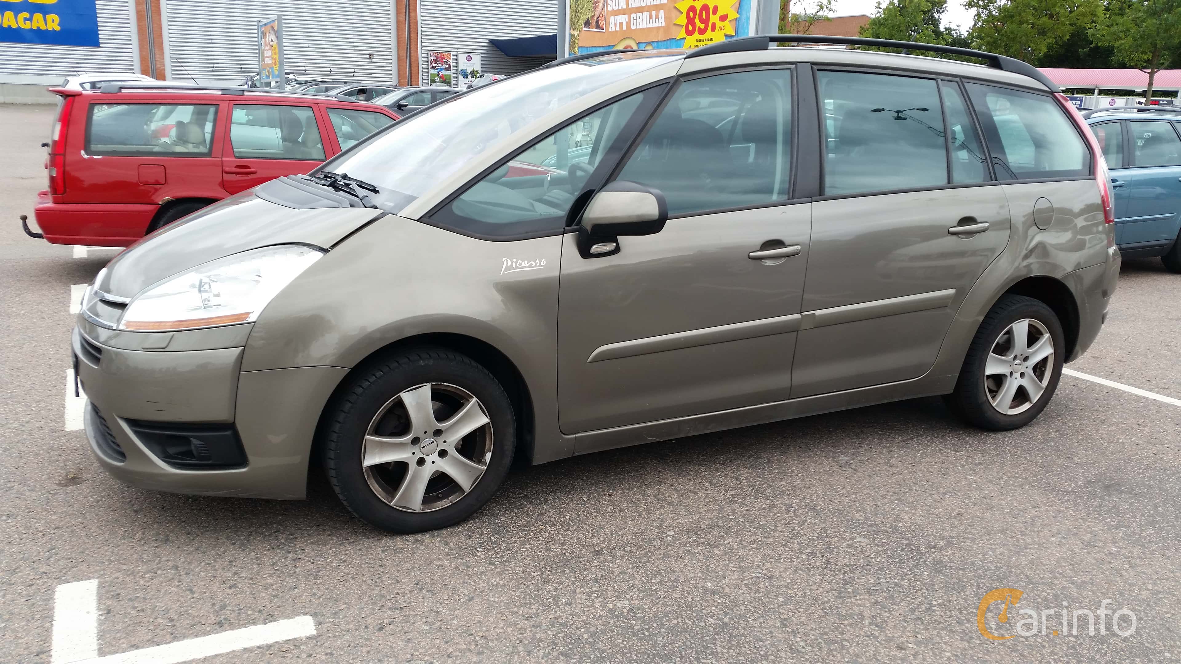 Citroën Grand C4 Picasso 1.6 HDiF EGS, 109hp, 2008