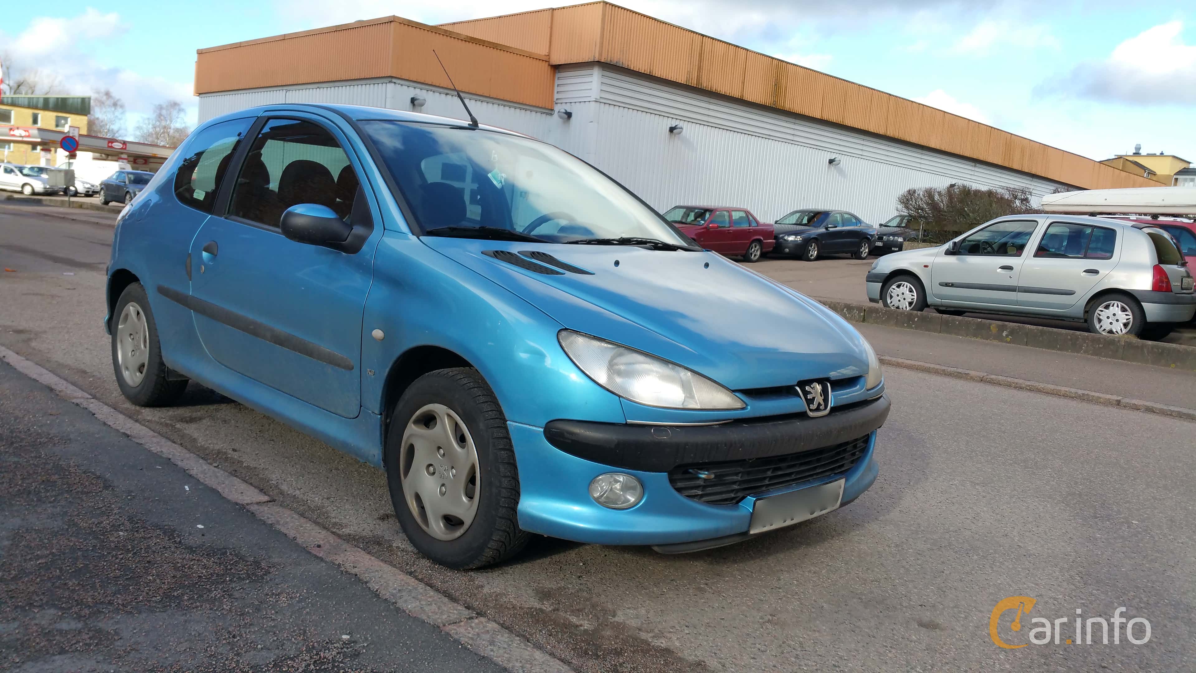 Peugeot 206 3-door 1.6 TipTronic, 89hp, 2000