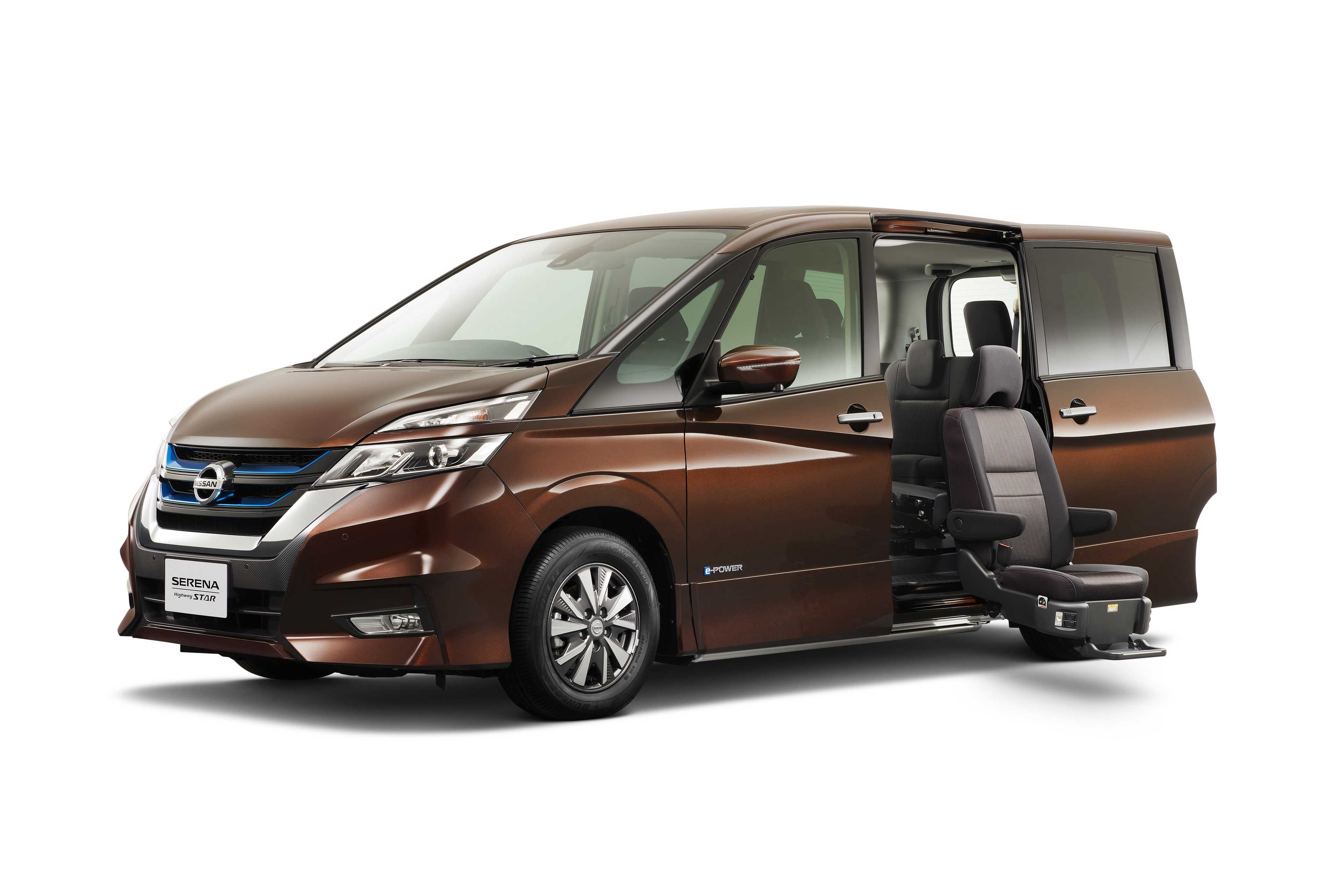Nissan Serena e-Power 1.2 + 1.8 kWh Single Speed, 132hp, 2018