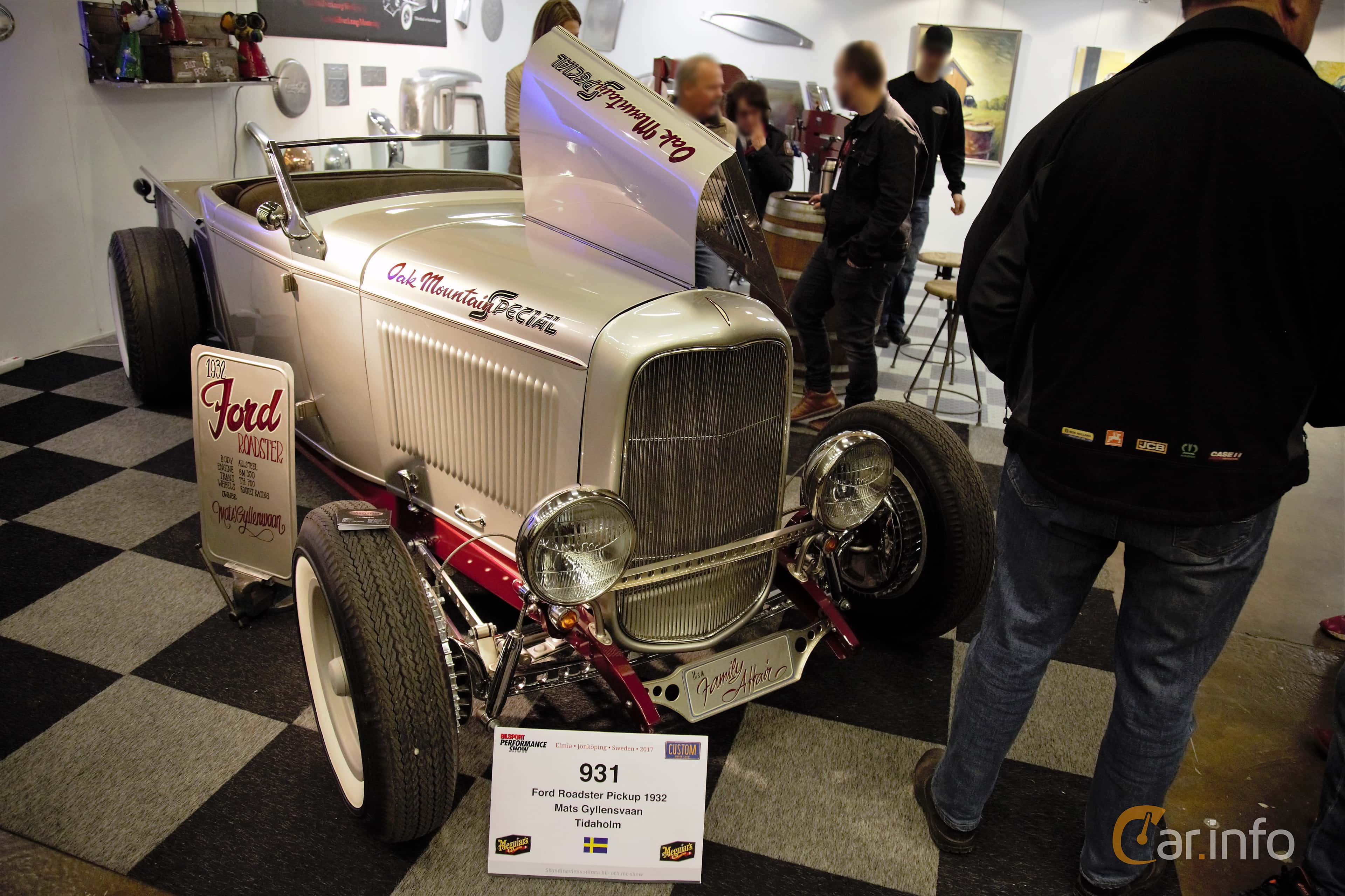 Ford Model B Open Cab Pickup 3.3 Manual, 51hp, 1932