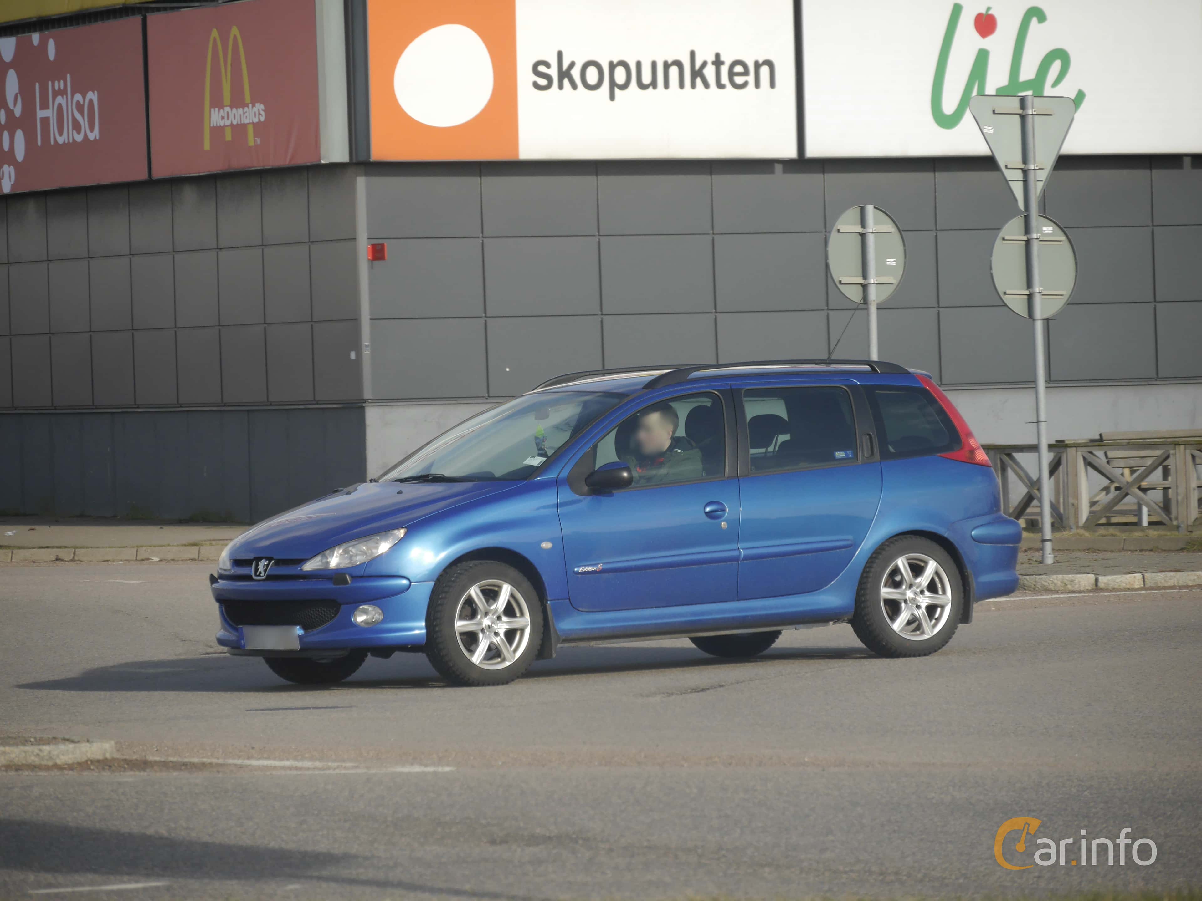 Peugeot 206 SW 1.6 Manual, 109hp, 2005