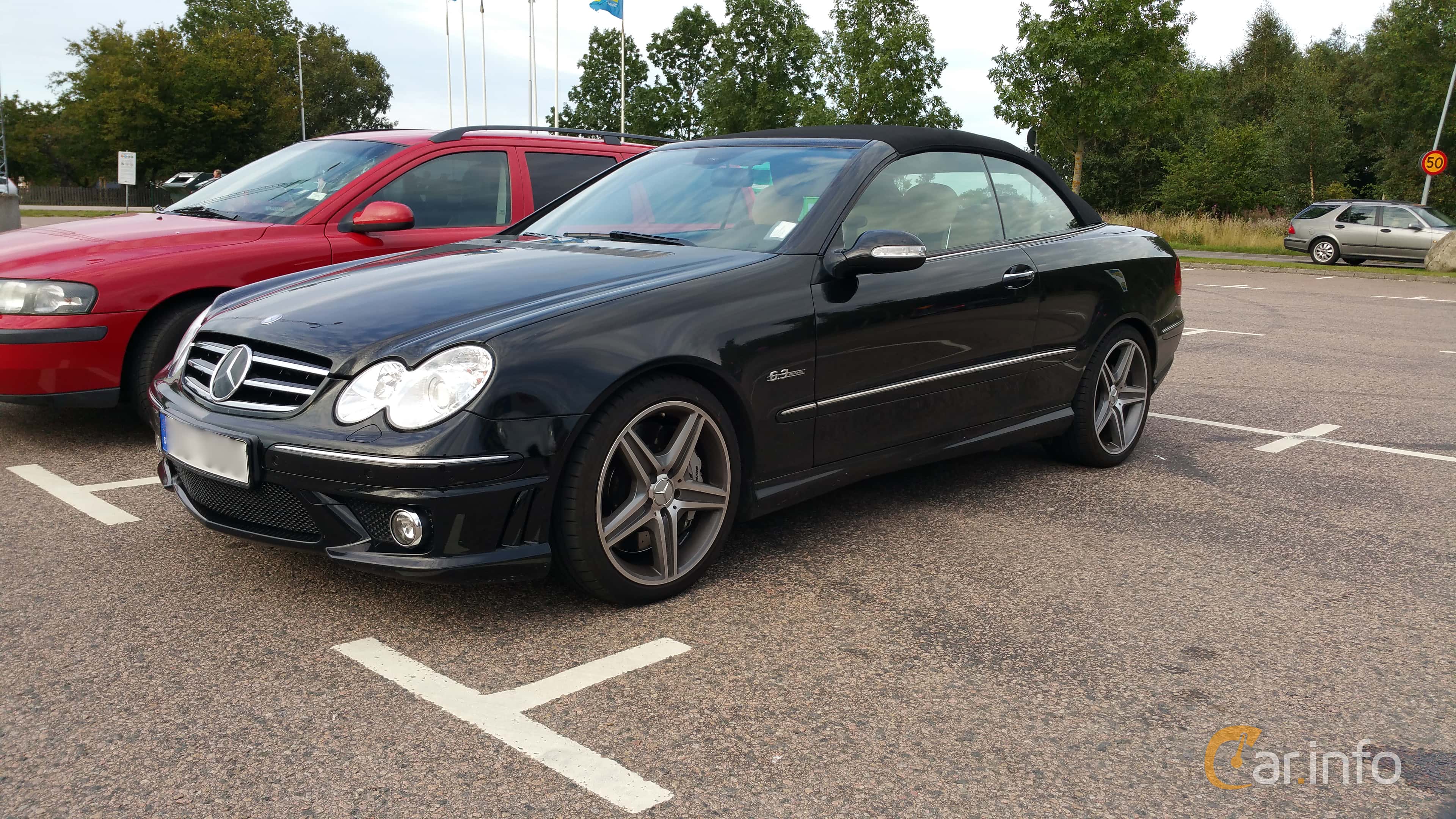 Mercedes-Benz CLK 63 AMG Cabriolet  7G-Tronic, 481hp, 2009
