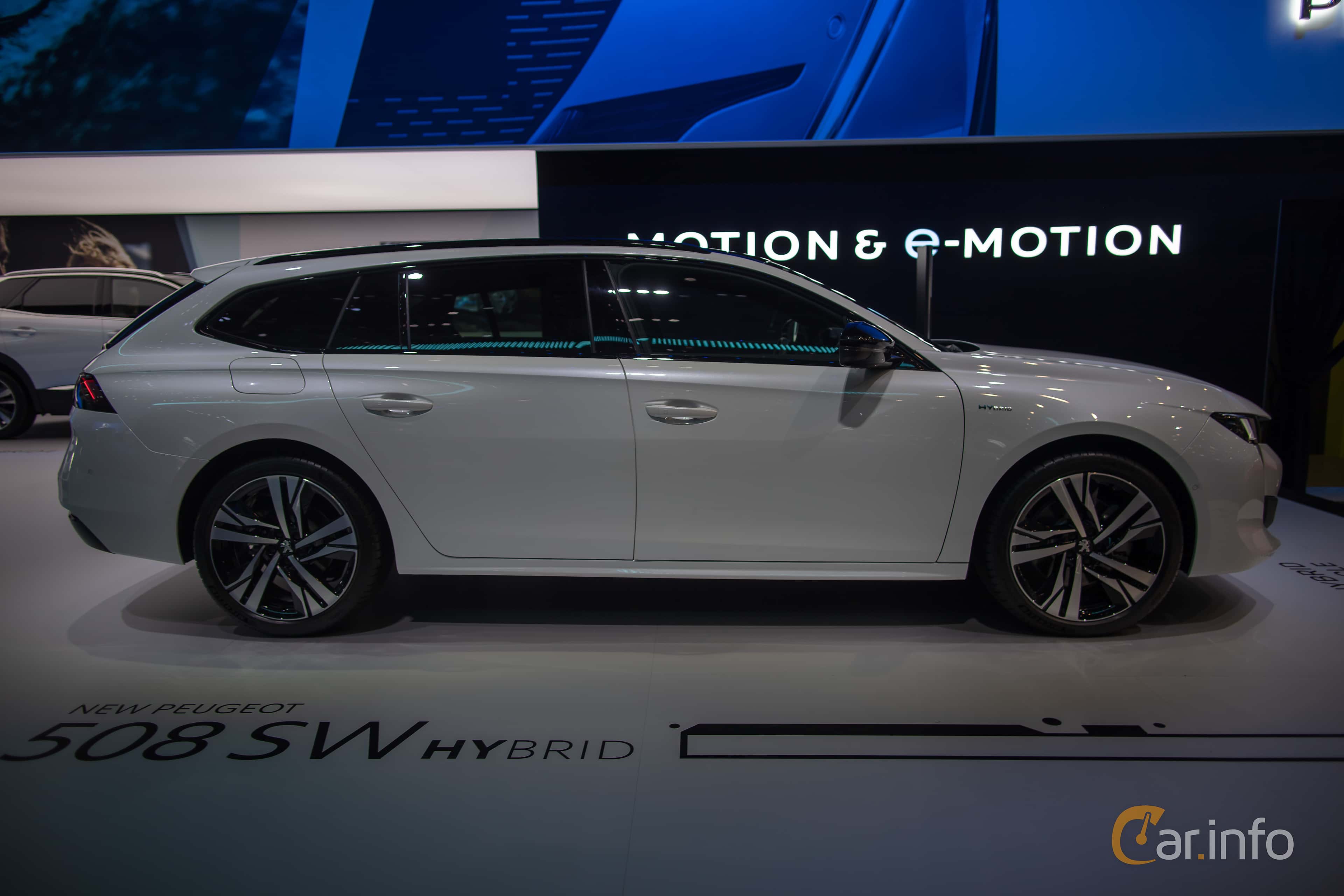 Peugeot 508 SW Hybrid 1.6 + 11.8 kWh EAT, 225hp, 2019