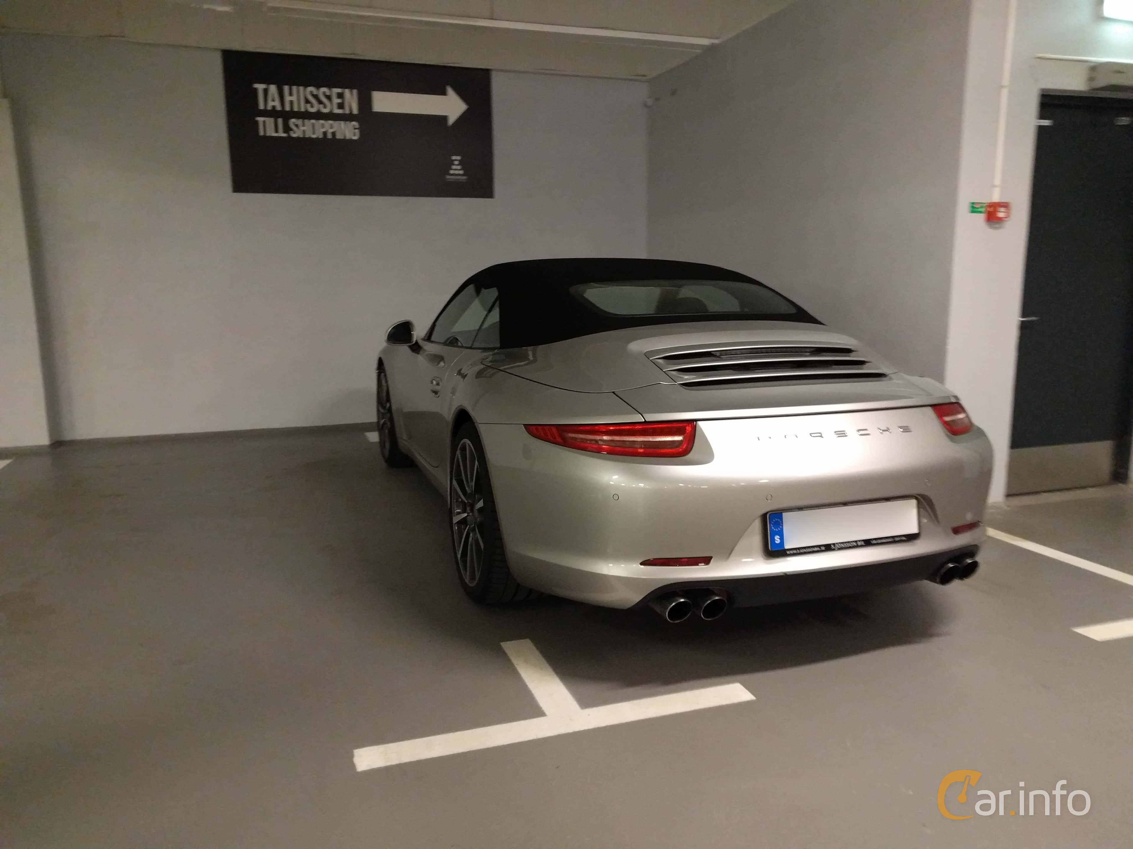 Porsche 911 Carrera Cabriolet  PDK, 350hp, 2012