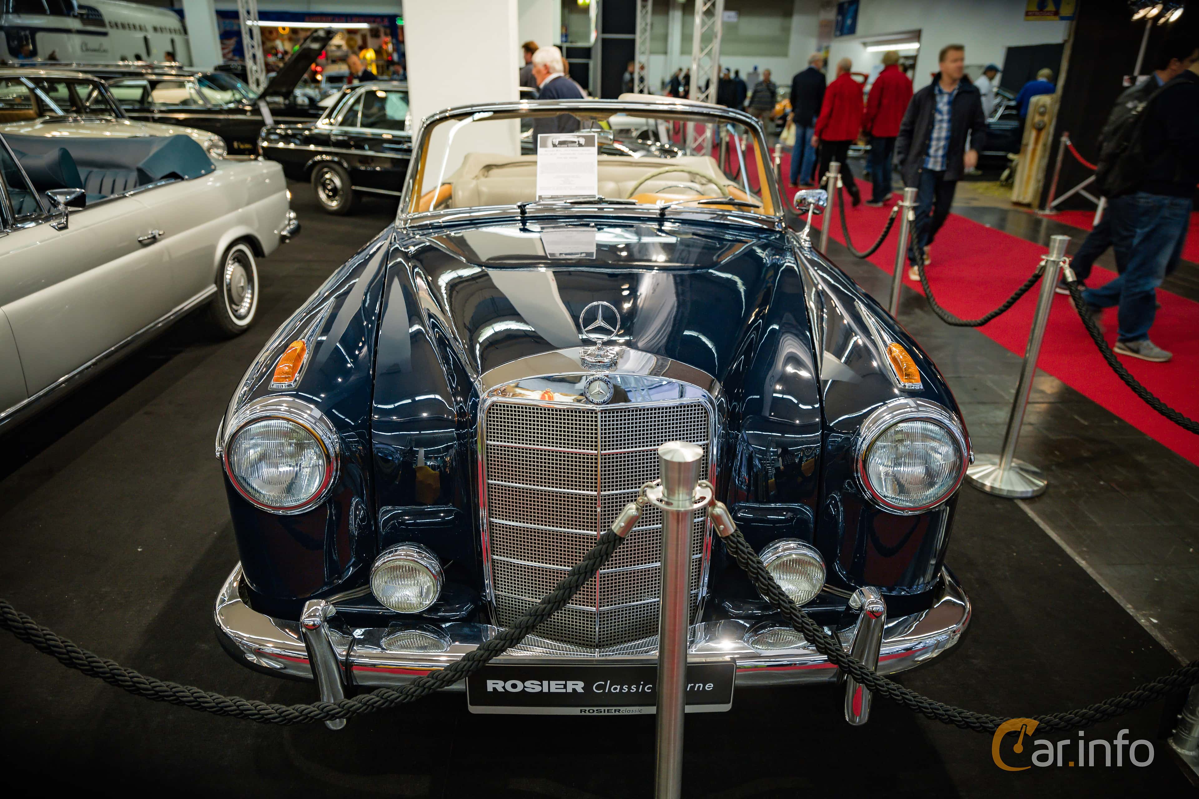 Mercedes-Benz 220 S Cabriolet  Manual, 106hp, 1958
