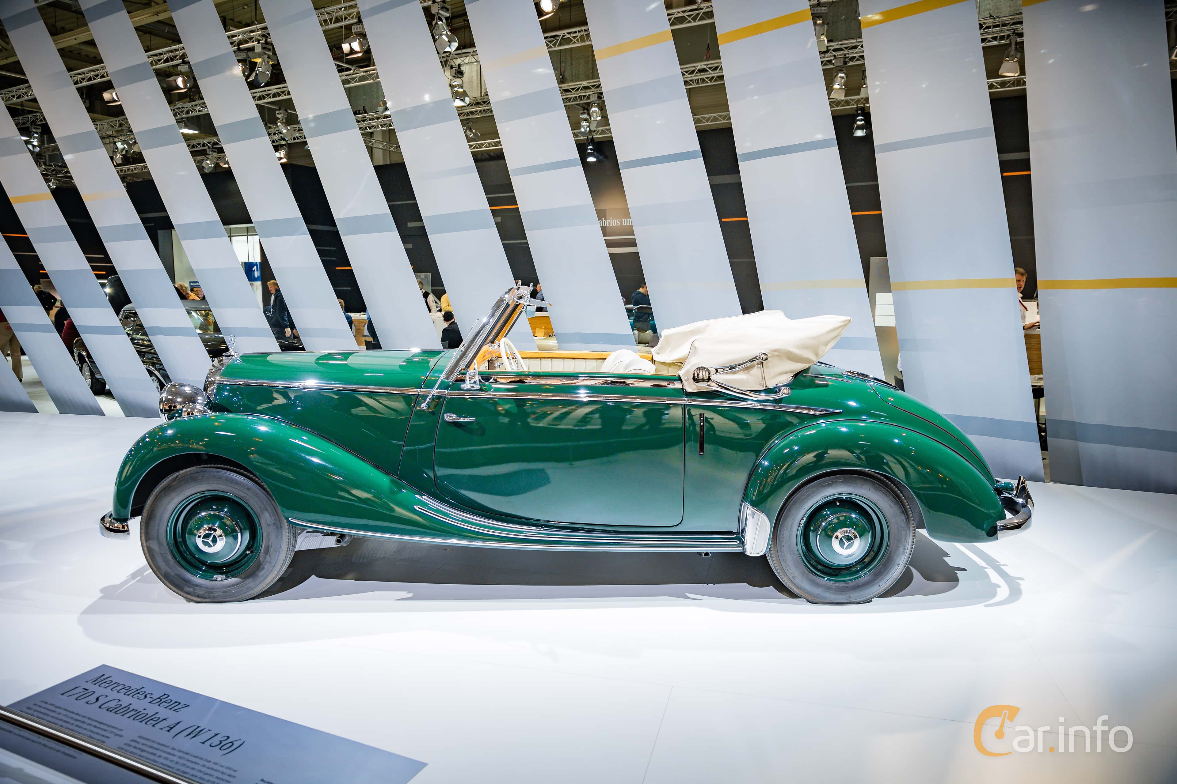 Mercedes-Benz 170 S Cabriolet A  Manual, 52hp, 1951