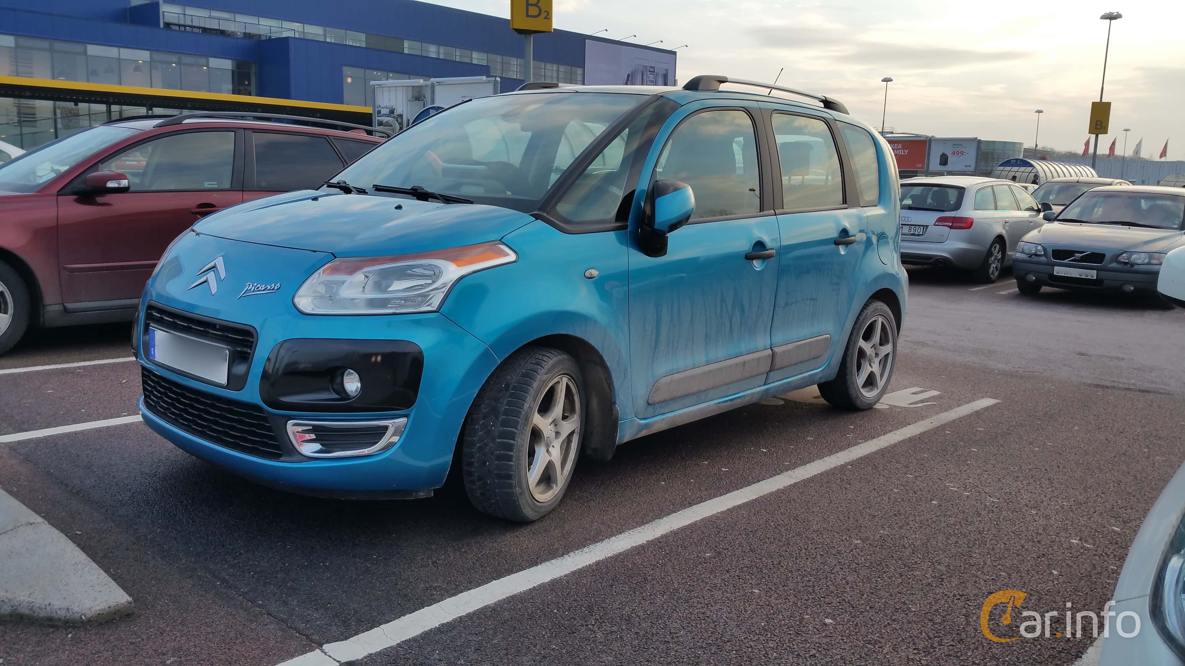 Citroën C3 Picasso 1.4 VTi Manual, 95hp, 2009