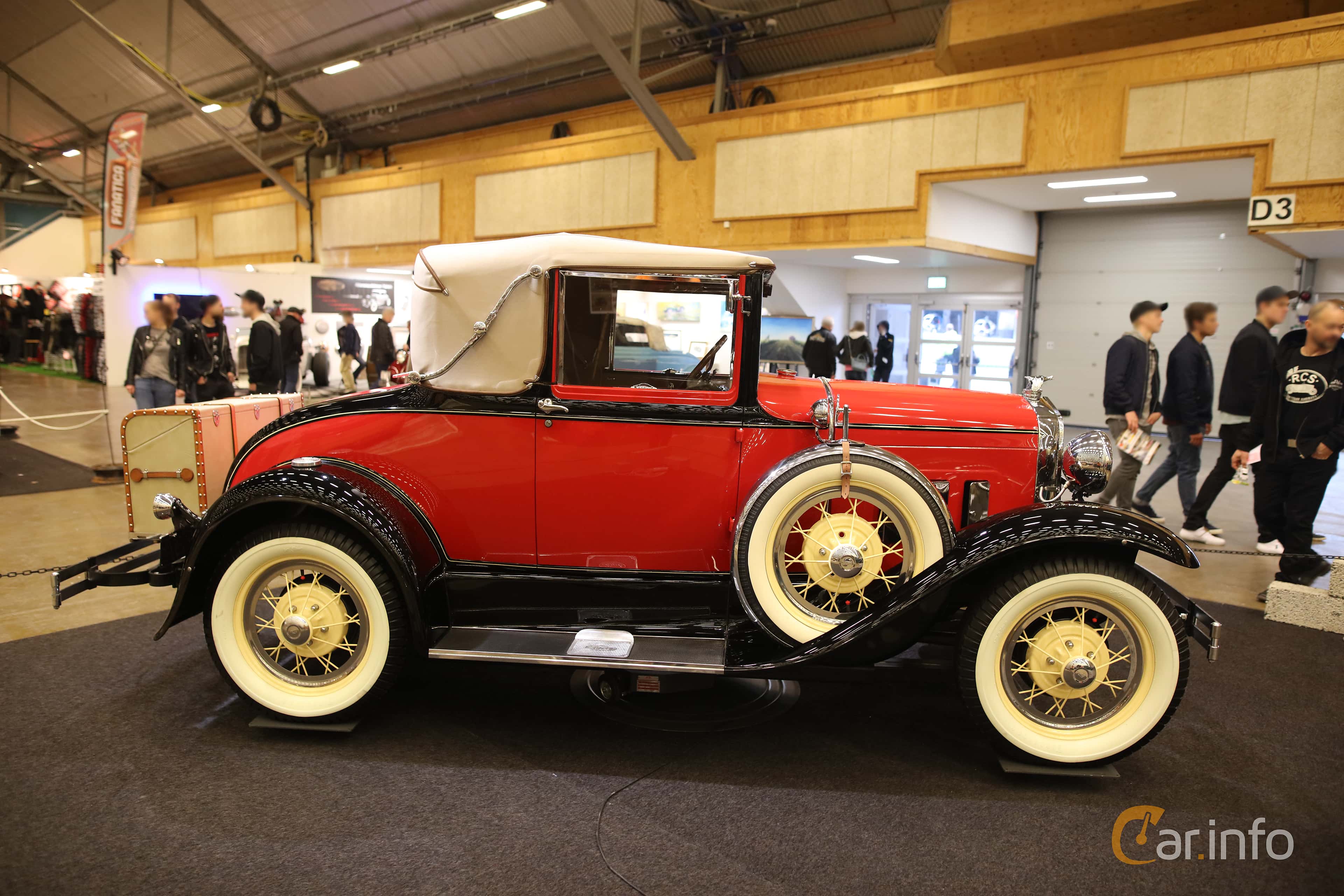 Ford Model A Cabriolet 3.3 Manual, 41hp, 1930