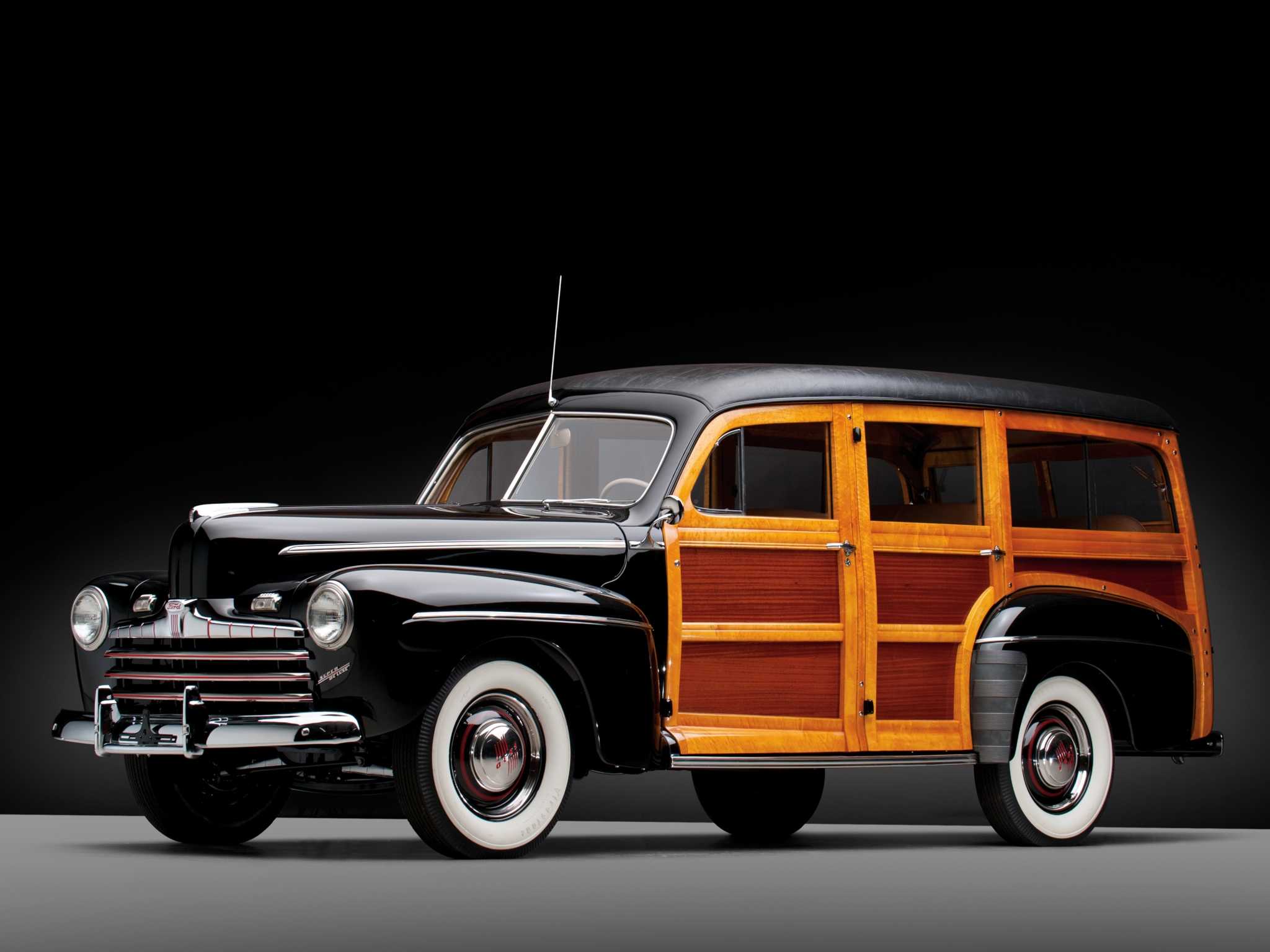 Ford Super Deluxe Station Wagon 3.9 V8 Manual, 102hp, 1946