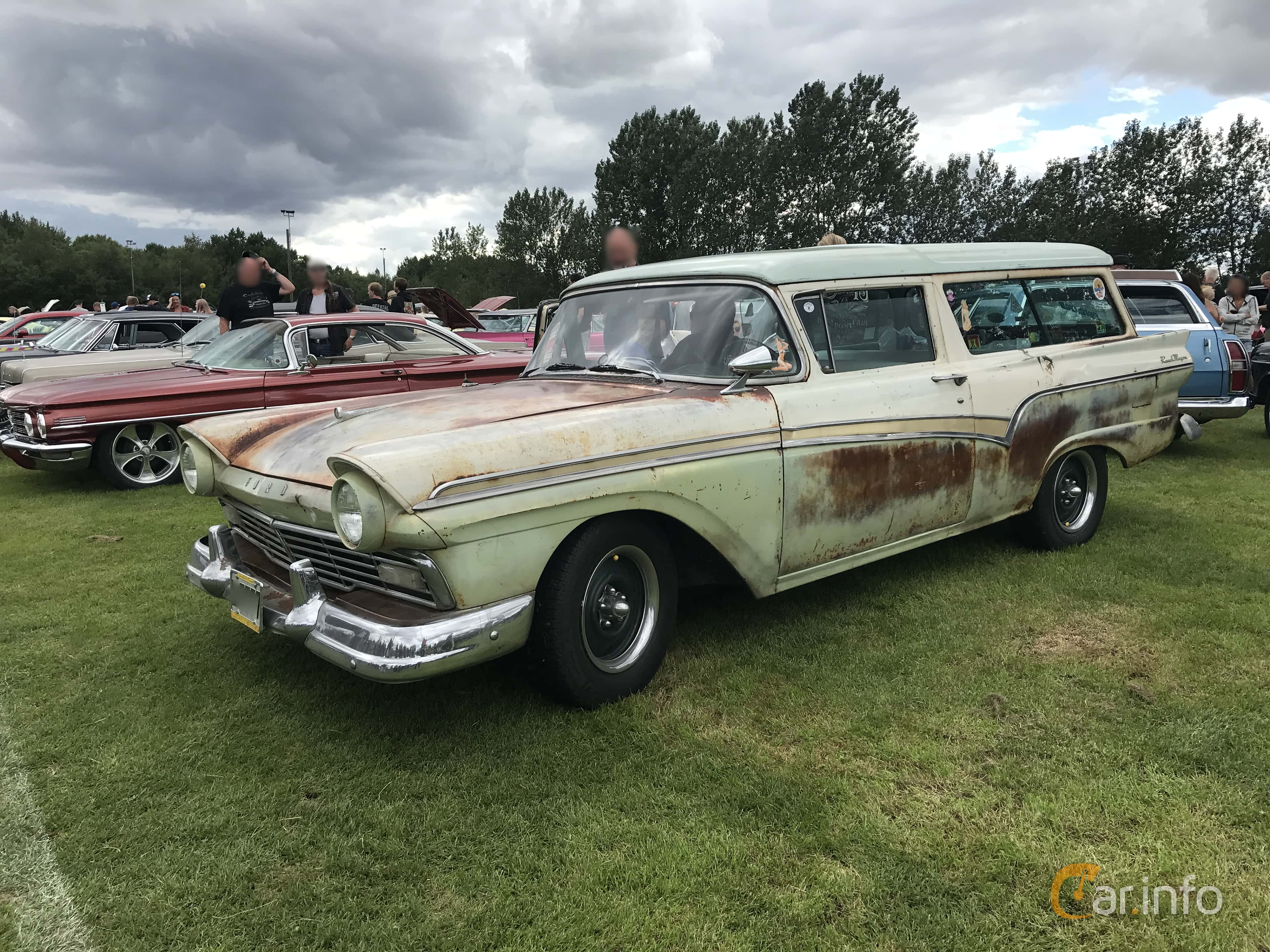 Ford Del Rio Ranch Wagon 4.5 V8 Automatic, 193hp, 1957