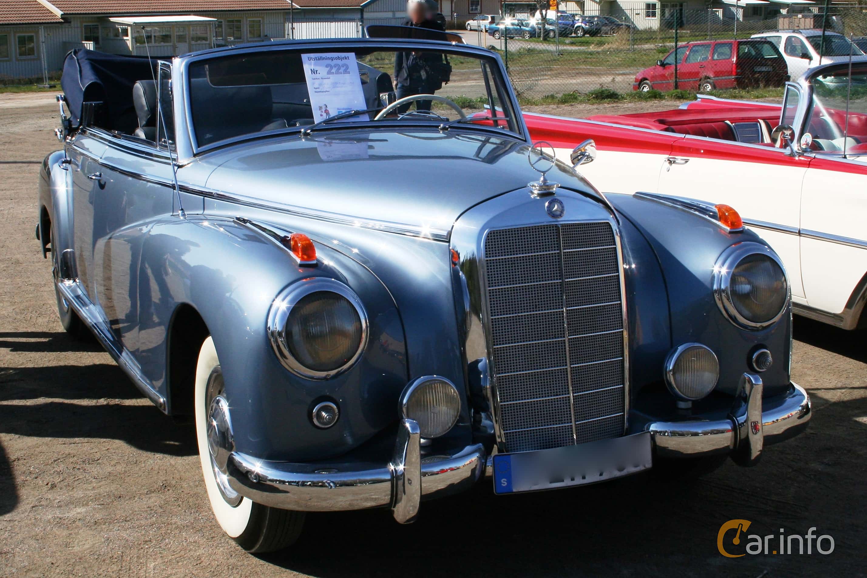 Mercedes-Benz 300 b Cabriolet  Manual, 125hp, 1955