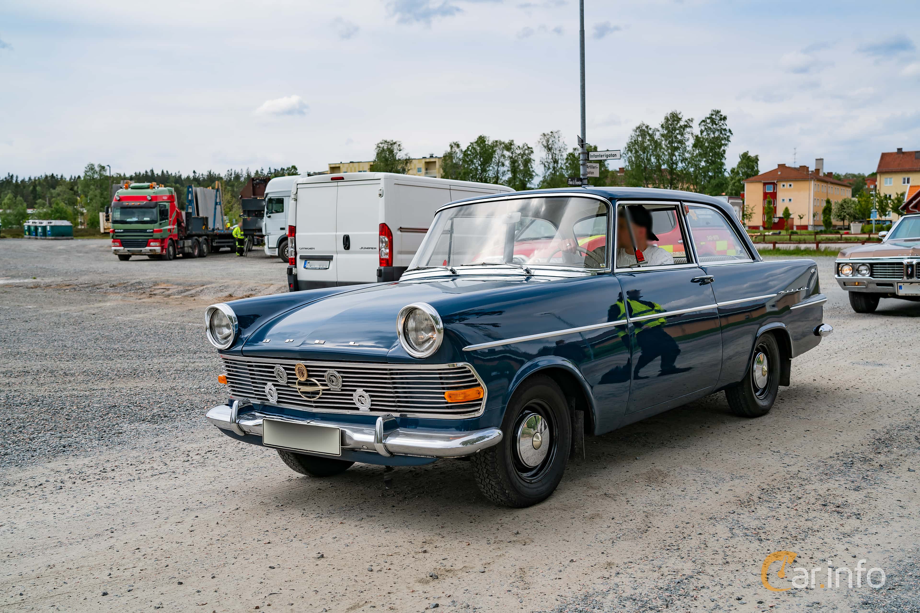 Opel Rekord 2-door 1.7 Manual, 55hp, 1961