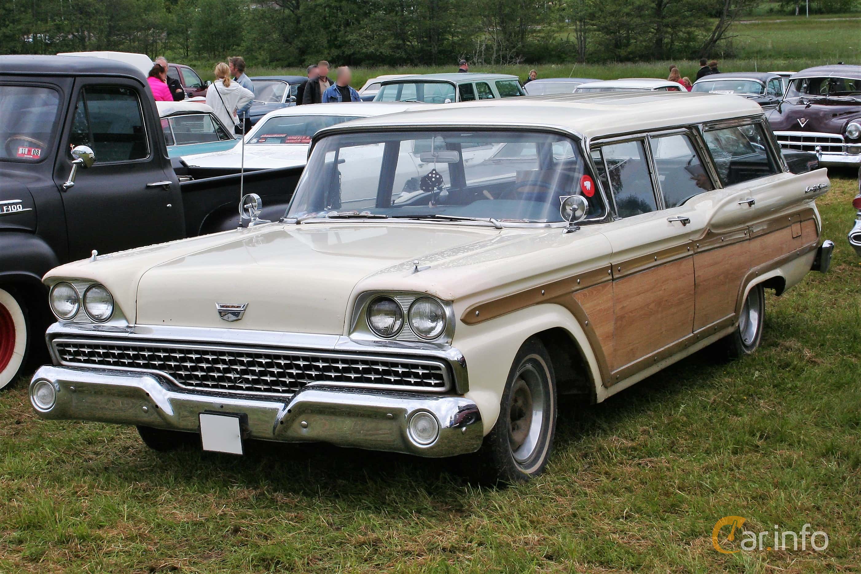 Ford Country Sedan 2-seat 3.7 Automatic, 147hp, 1959