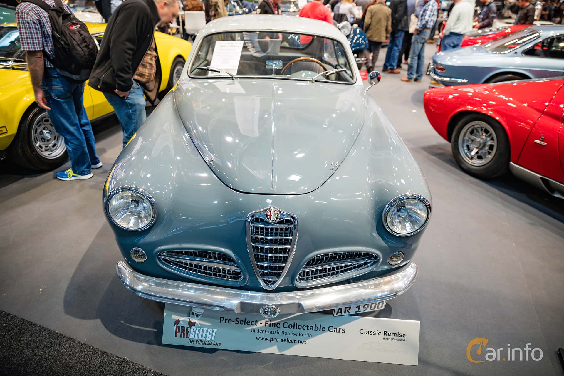 Alfa Romeo 1900 TI Sprint 1.9 Manual, 100hp, 1959