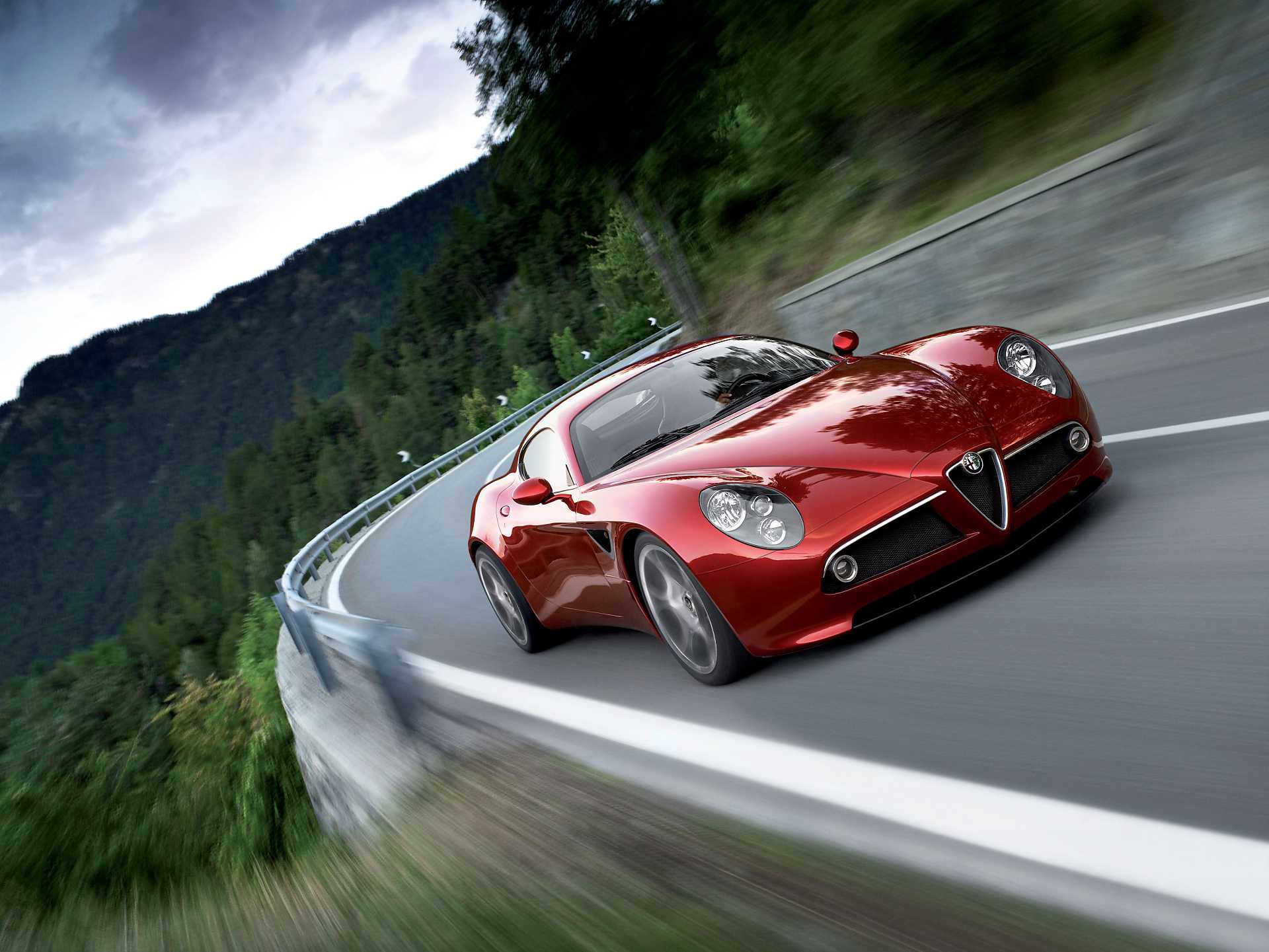 Alfa Romeo 8C Competizione 4.7 V8 Automatic, 450hp, 2007