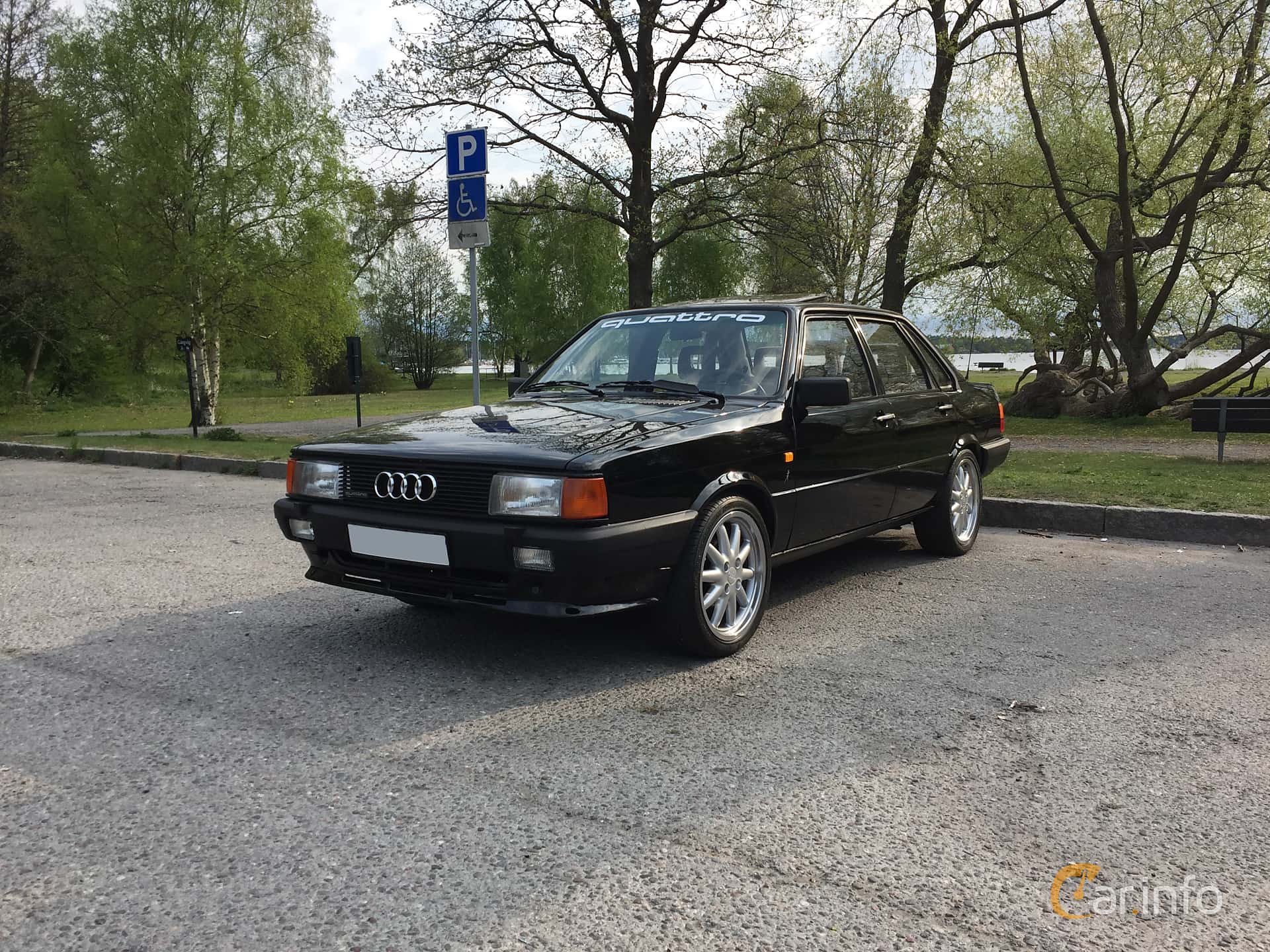 Audi 80 GTE quattro 4-door Sedan 1.8 quattro Manual, 112hp, 1985