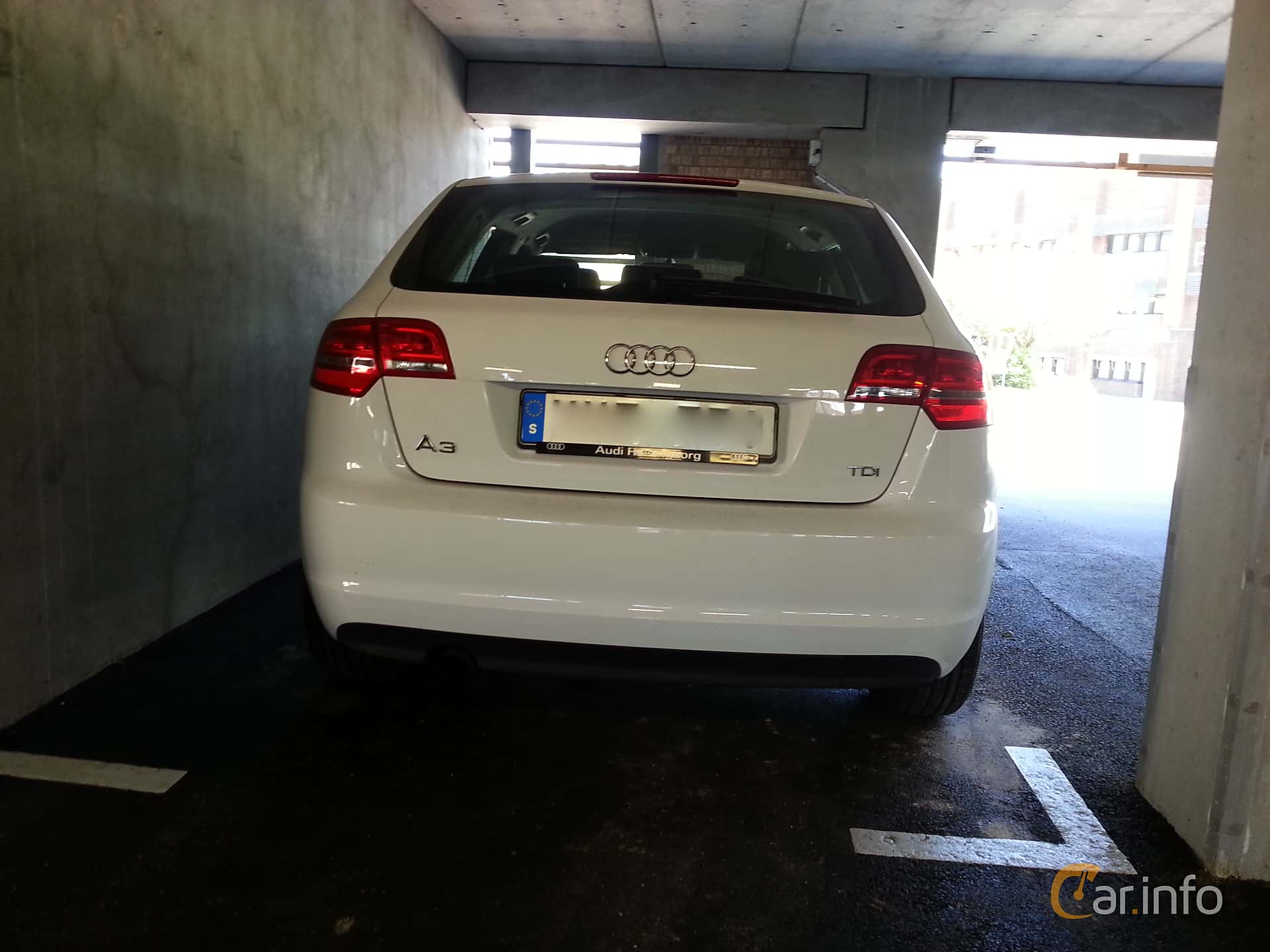 Audi A3 Sportback 1.6 TDI  Manual, 105hp, 2012