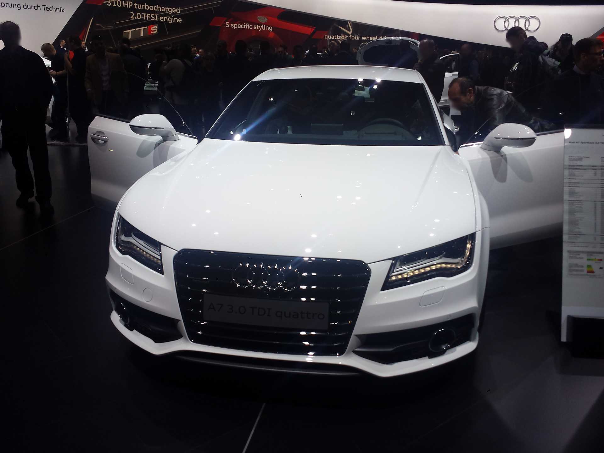 Audi A7 Sportback 3.0 TDI V6 DPF quattro S Tronic, 204hp, 2014