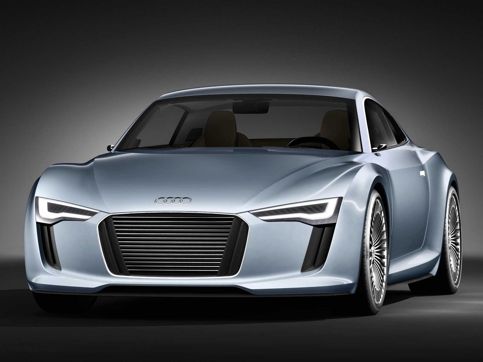 Audi e-Tron Detroit Showcar Electric Single Speed, 204hp, 2010