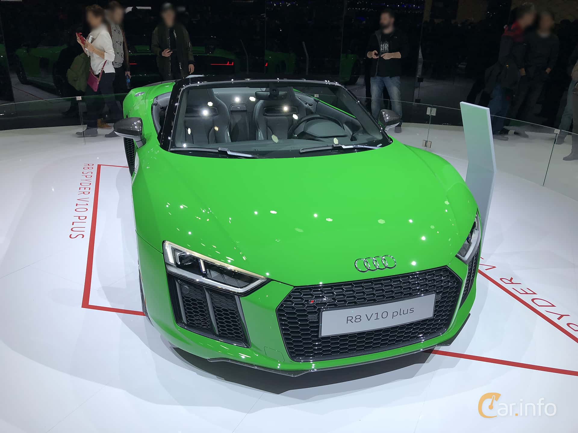 Audi R8 Spyder V10 plus 5.2 V10 FSI quattro S Tronic, 610hp, 2017