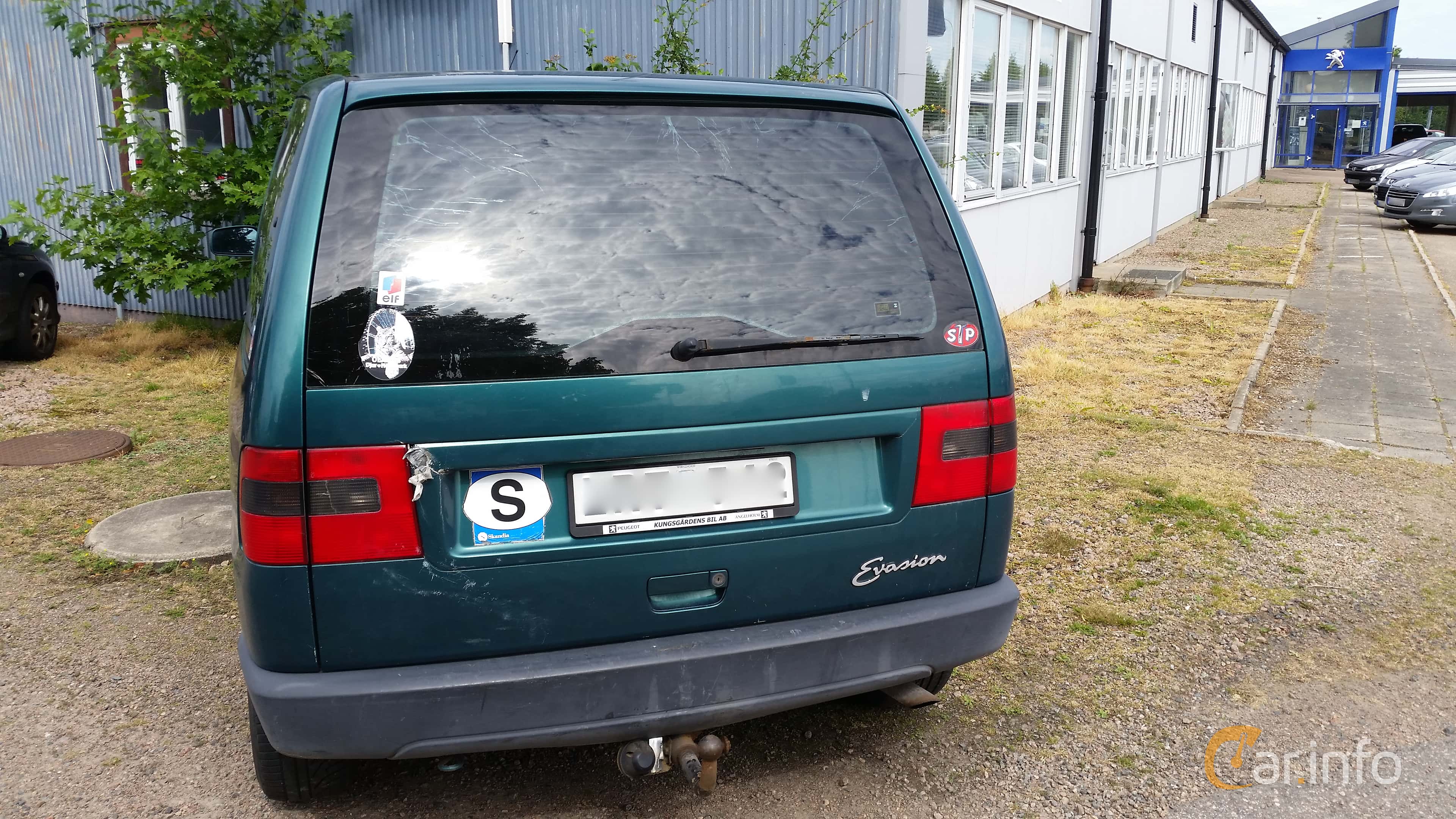 Citroën Evasion 2.1 Turbo D12  Manual, 109hp, 1997