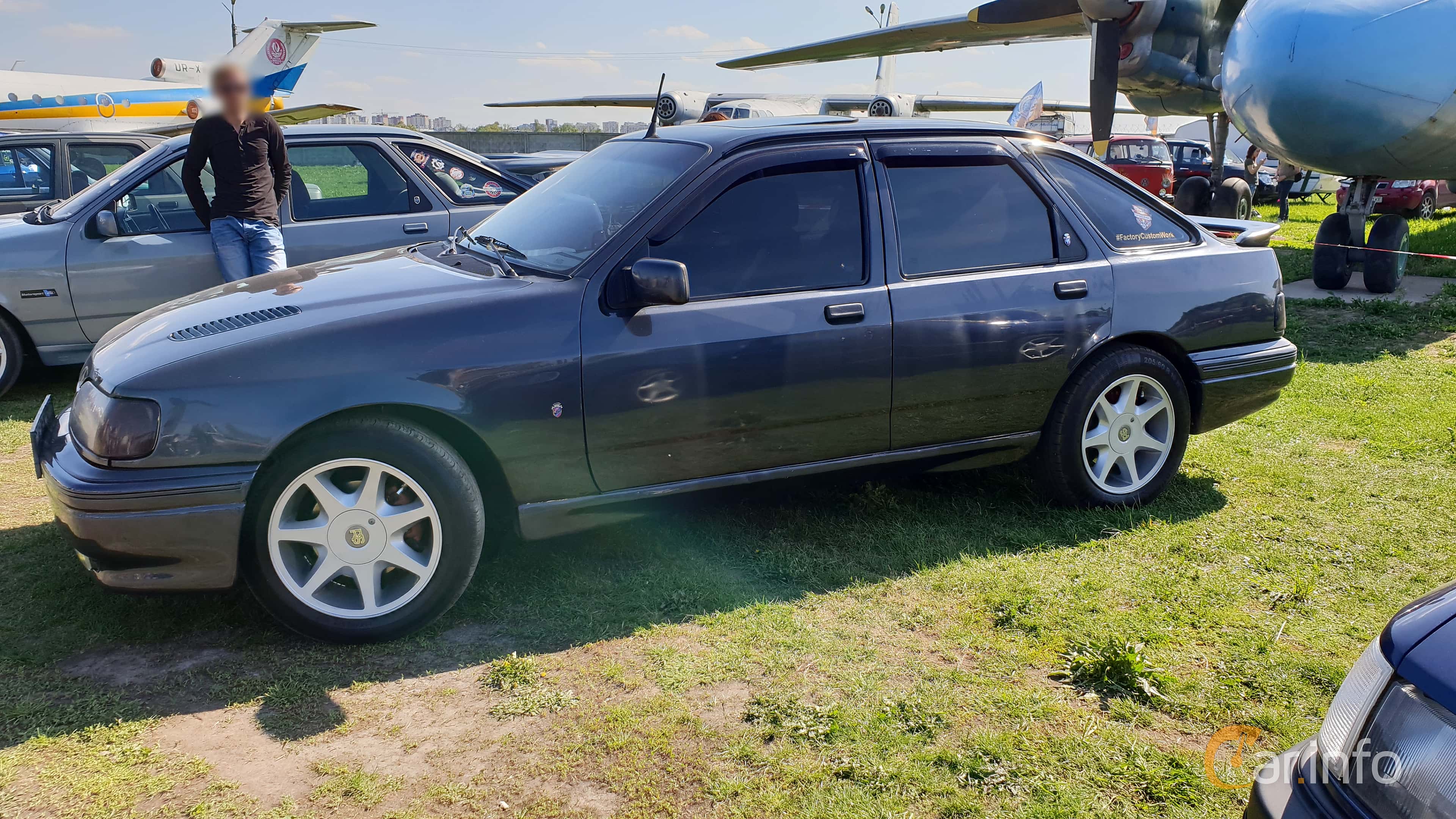 Ford Sierra 3-door generation MK II 2.3 D Manual, 5-speed