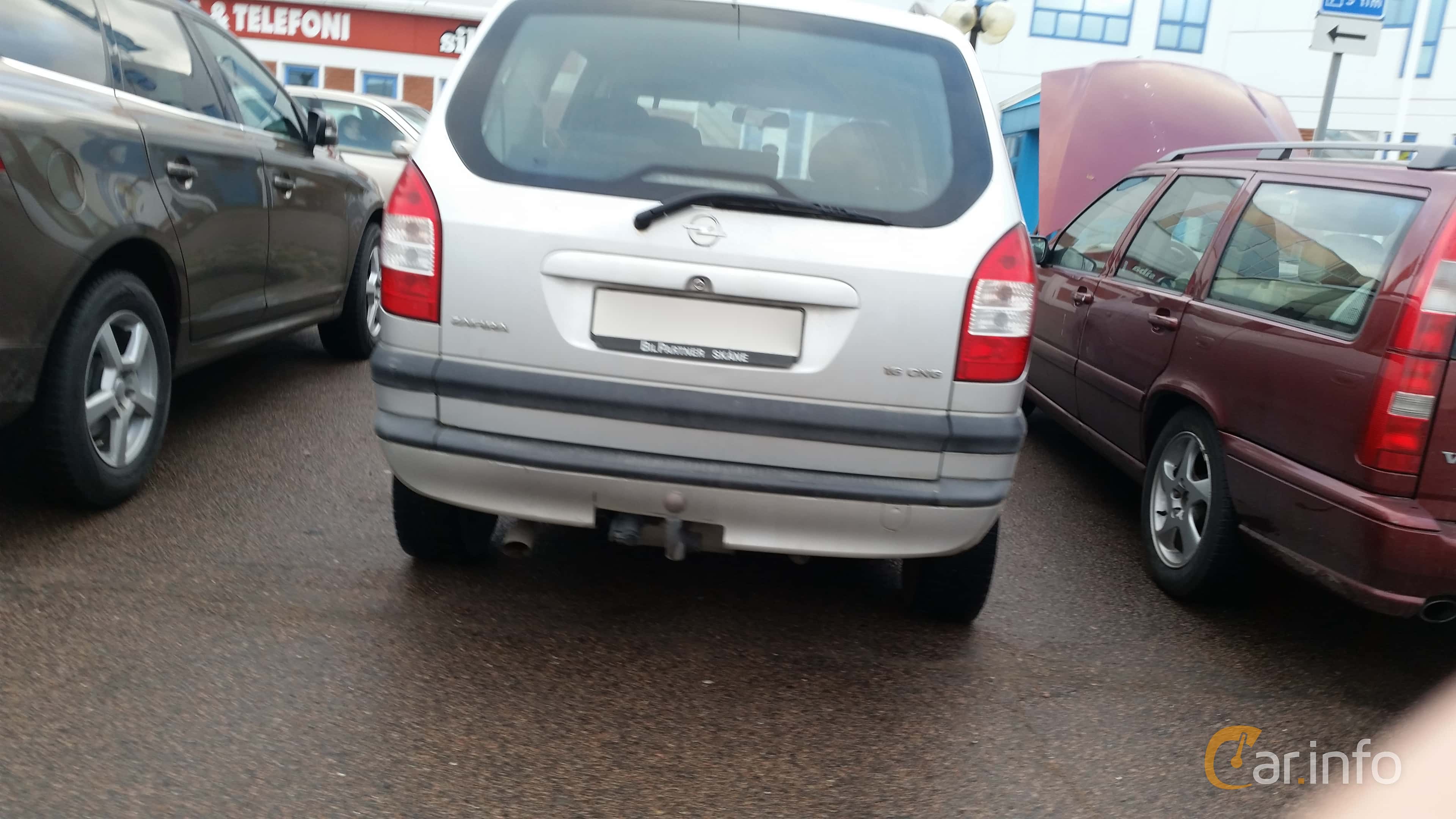 Opel Zafira 1.6 CNG ecoFLEX  Manual, 97hp, 2003