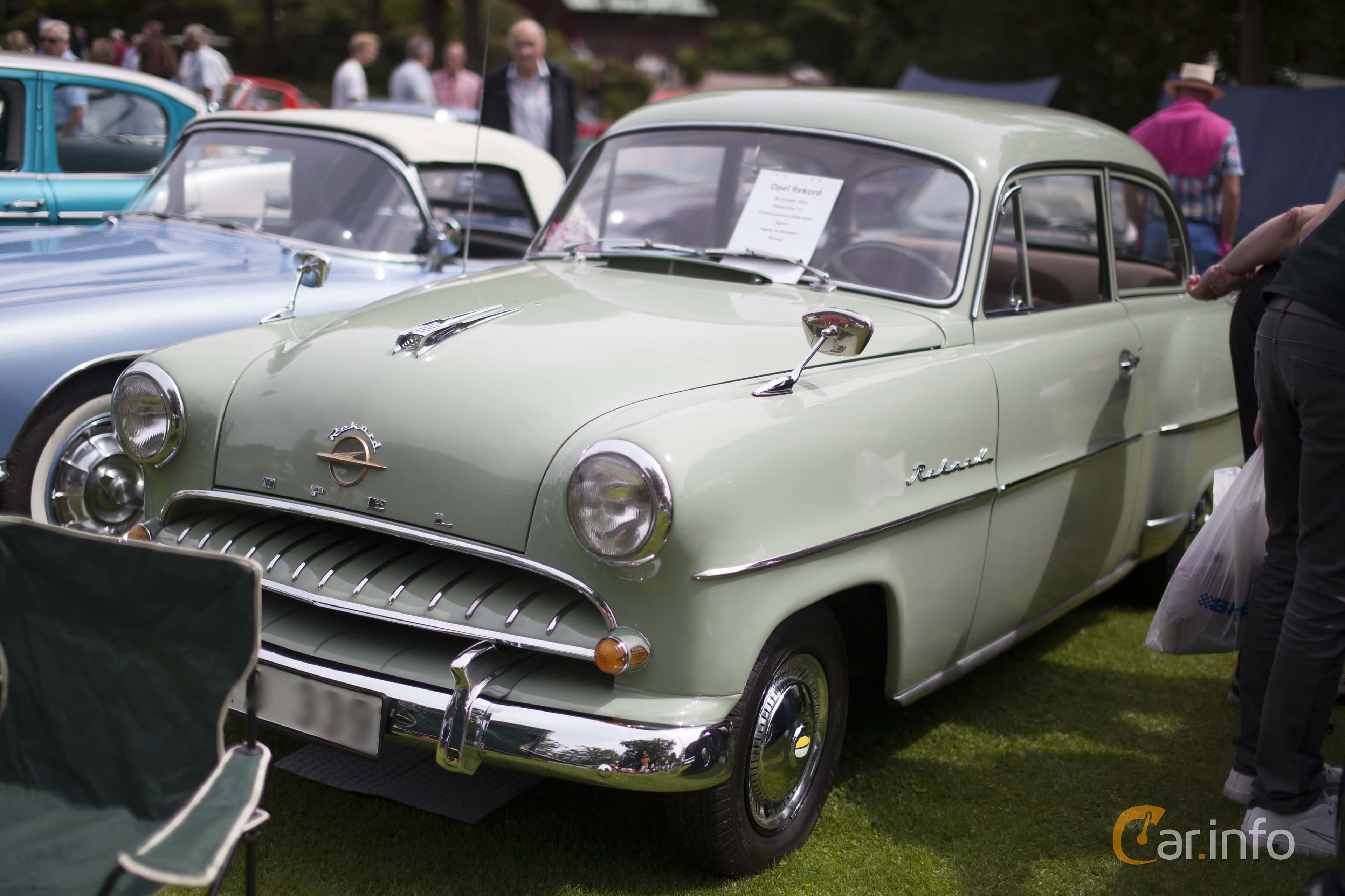 Opel Olympia Rekord Sedan 1.5 Manual, 45hp, 1955