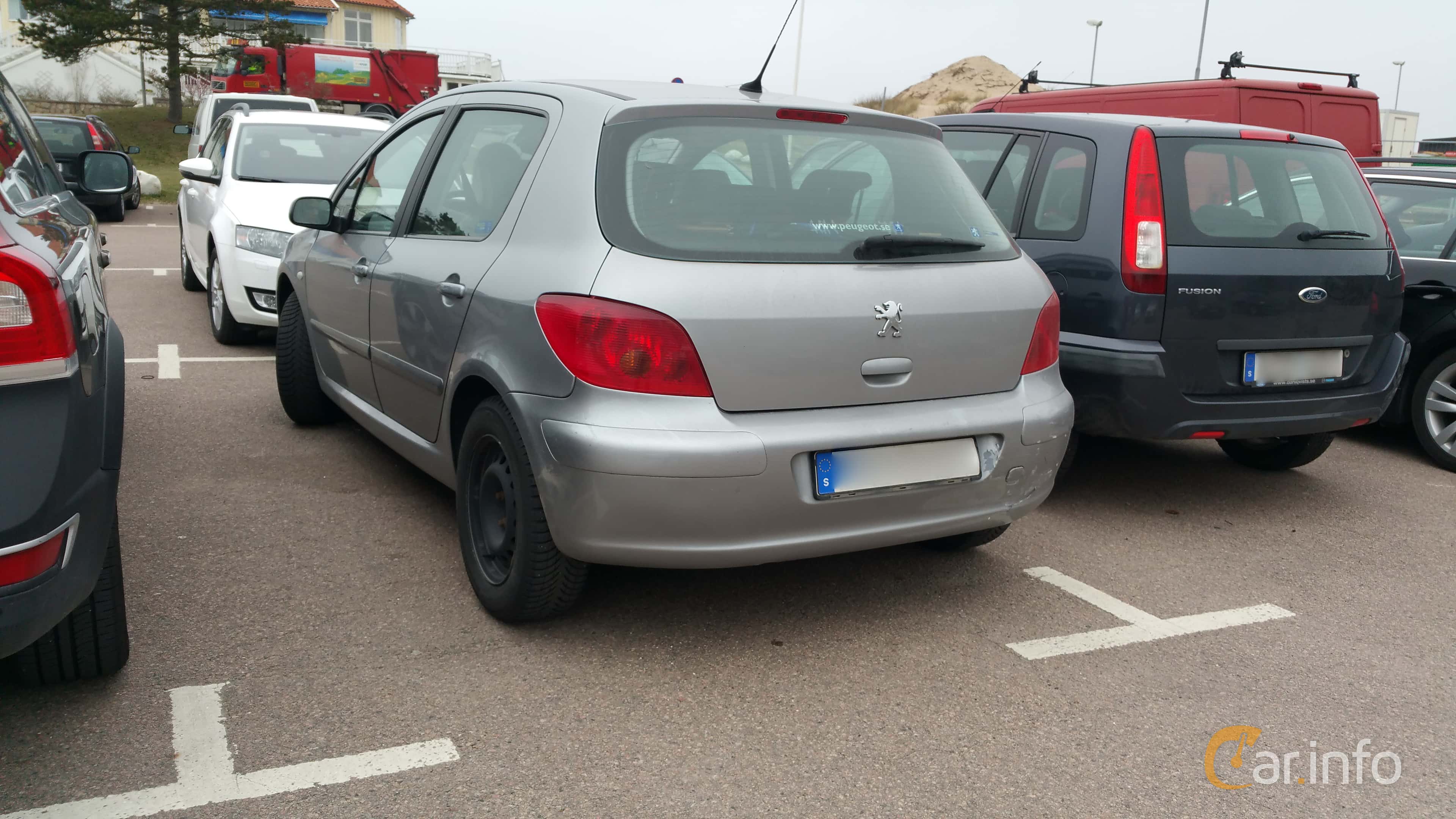 Peugeot 307 5-door 2.0 Automatic, 136hp, 2004