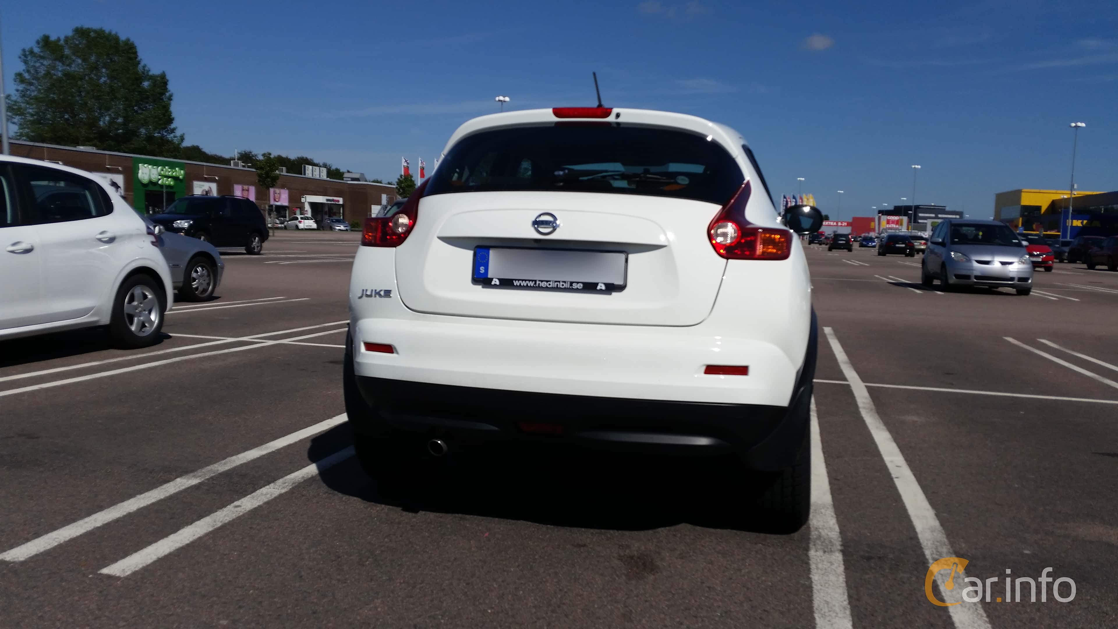 Nissan Juke 1.6 XTRONIC-CVT, 117hp, 2012