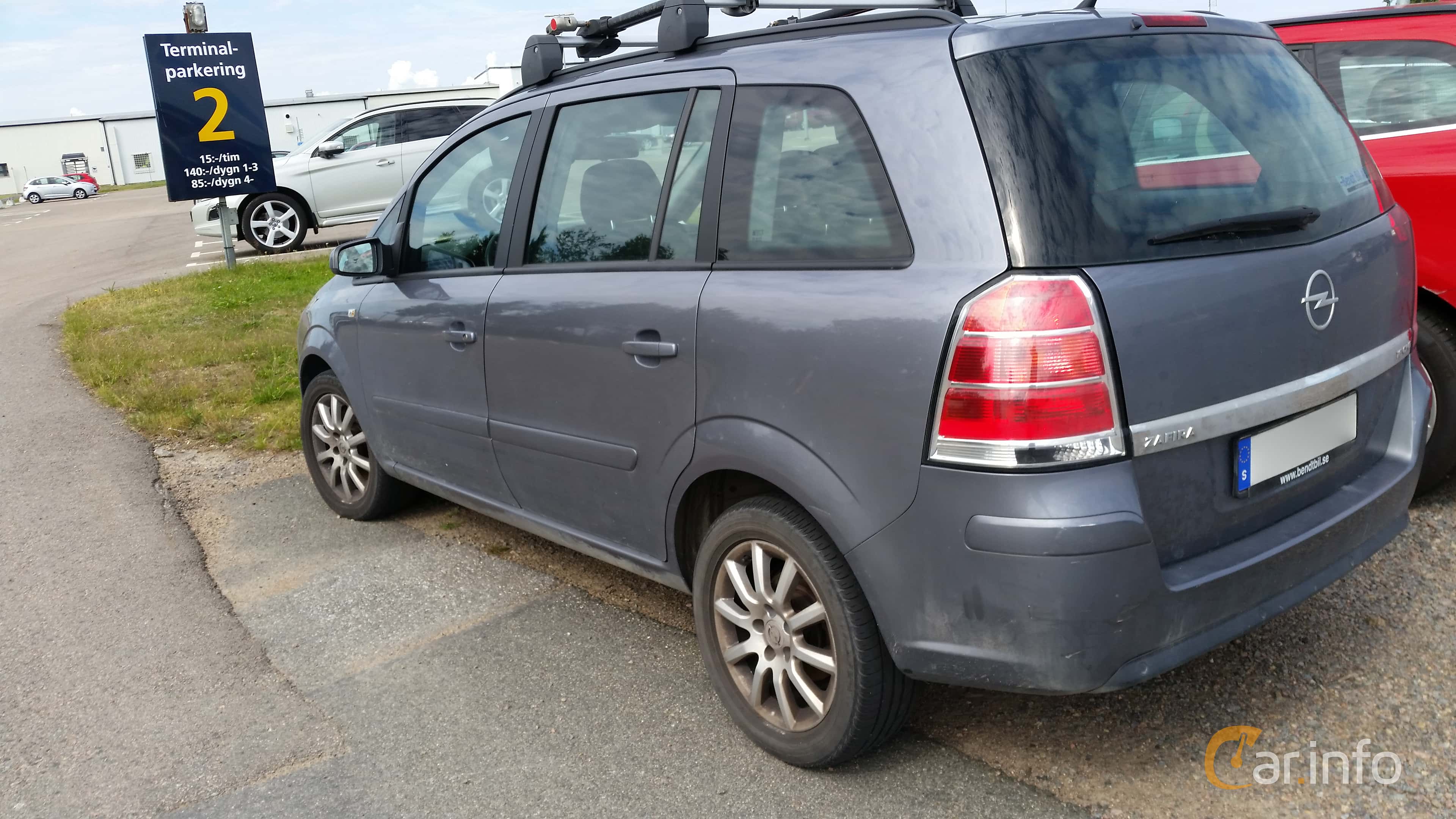 Opel Zafira 1.6 CNG ecoFLEX  Manual, 94hp, 2011